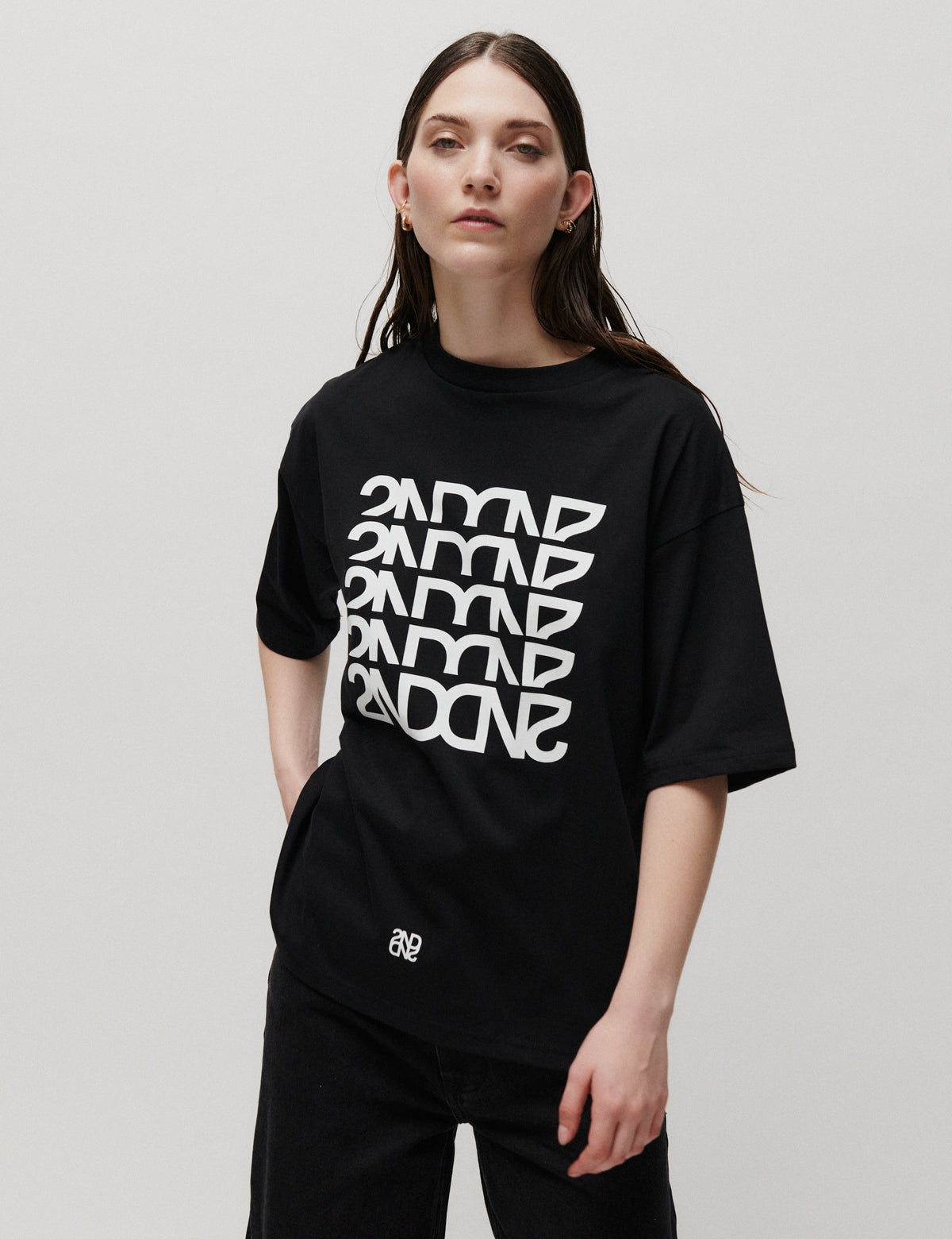 2NDDAY 2NDArala - Midweight Jersey - T-shirt T-shirt 190303 Black