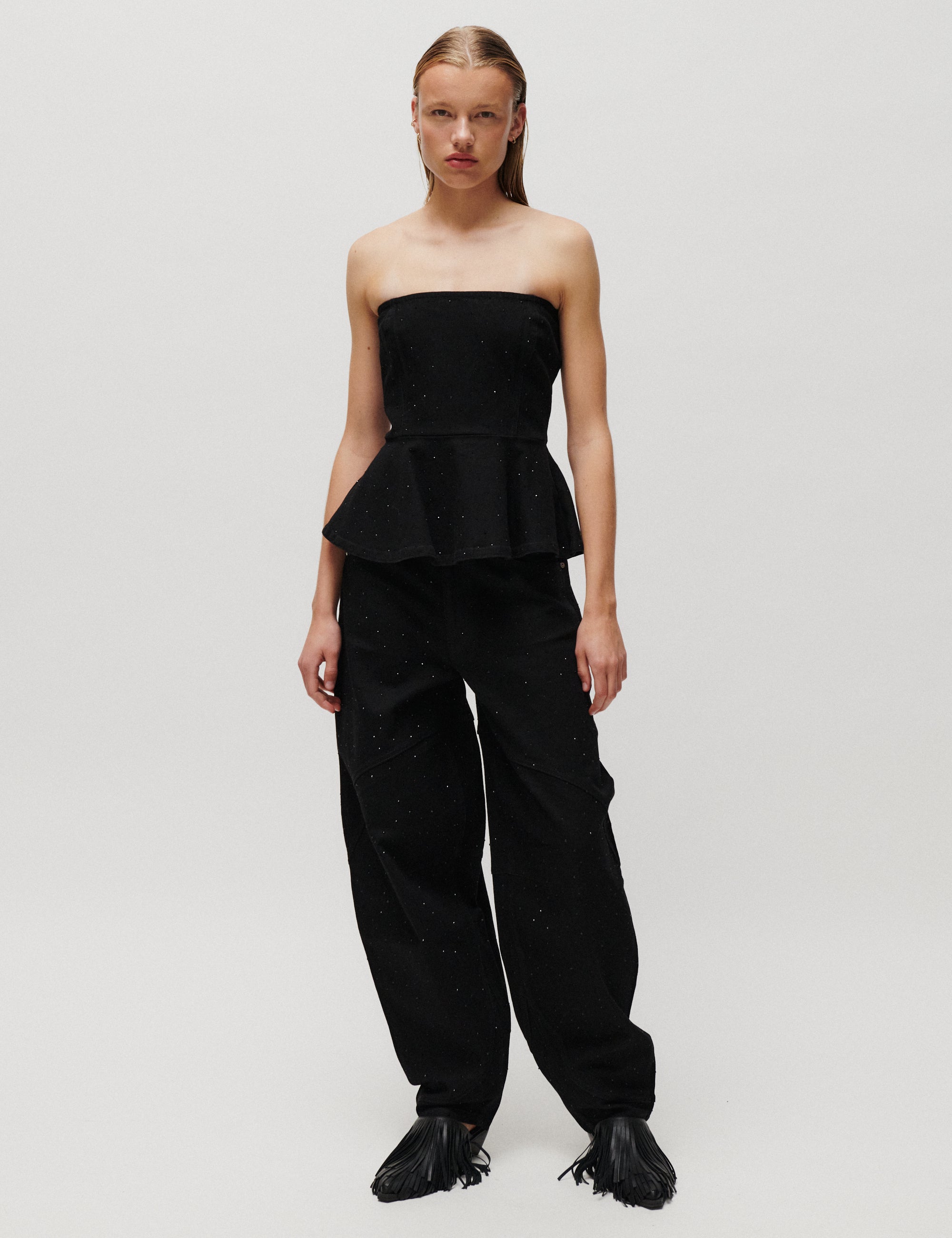 2NDDAY 2NDBoe - Crystal Denim - Jeans Jeans D002 Black Denim