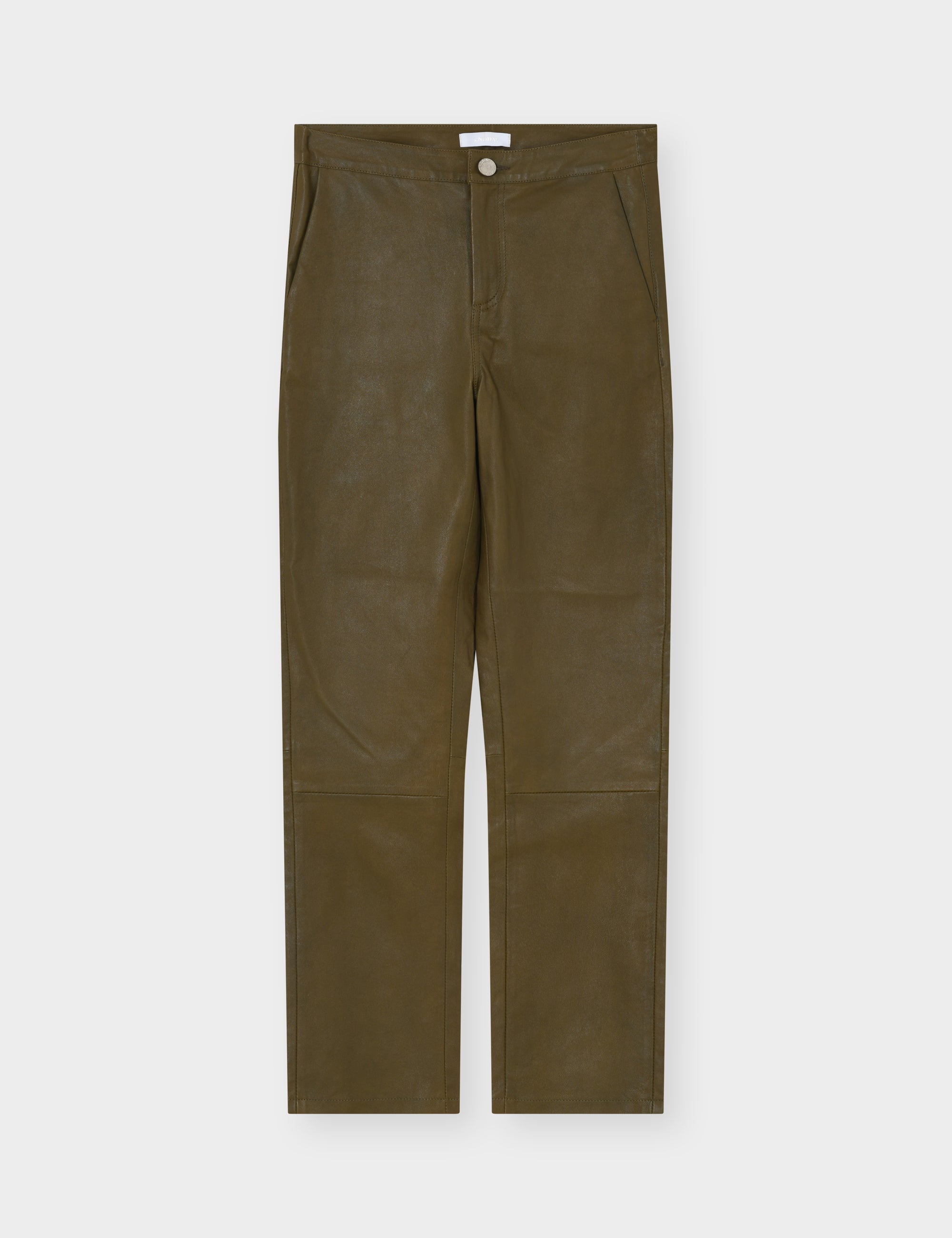 2NDDAY 2NDLeya - Stretch Leather - Bukser Bukser 180627 Fir Green