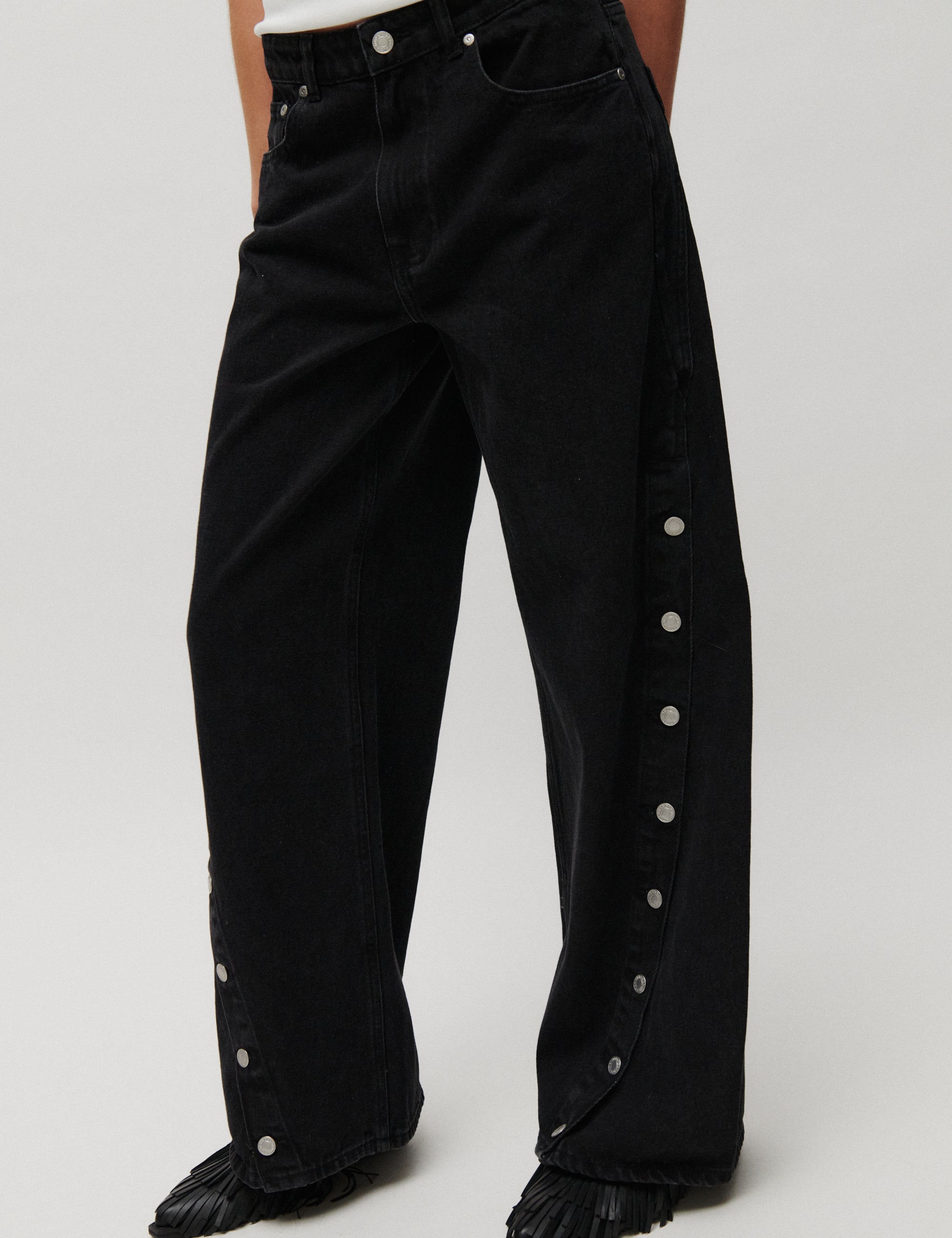 2NDDAY 2NDTyler - Black Wash Bukser D002 Black Denim