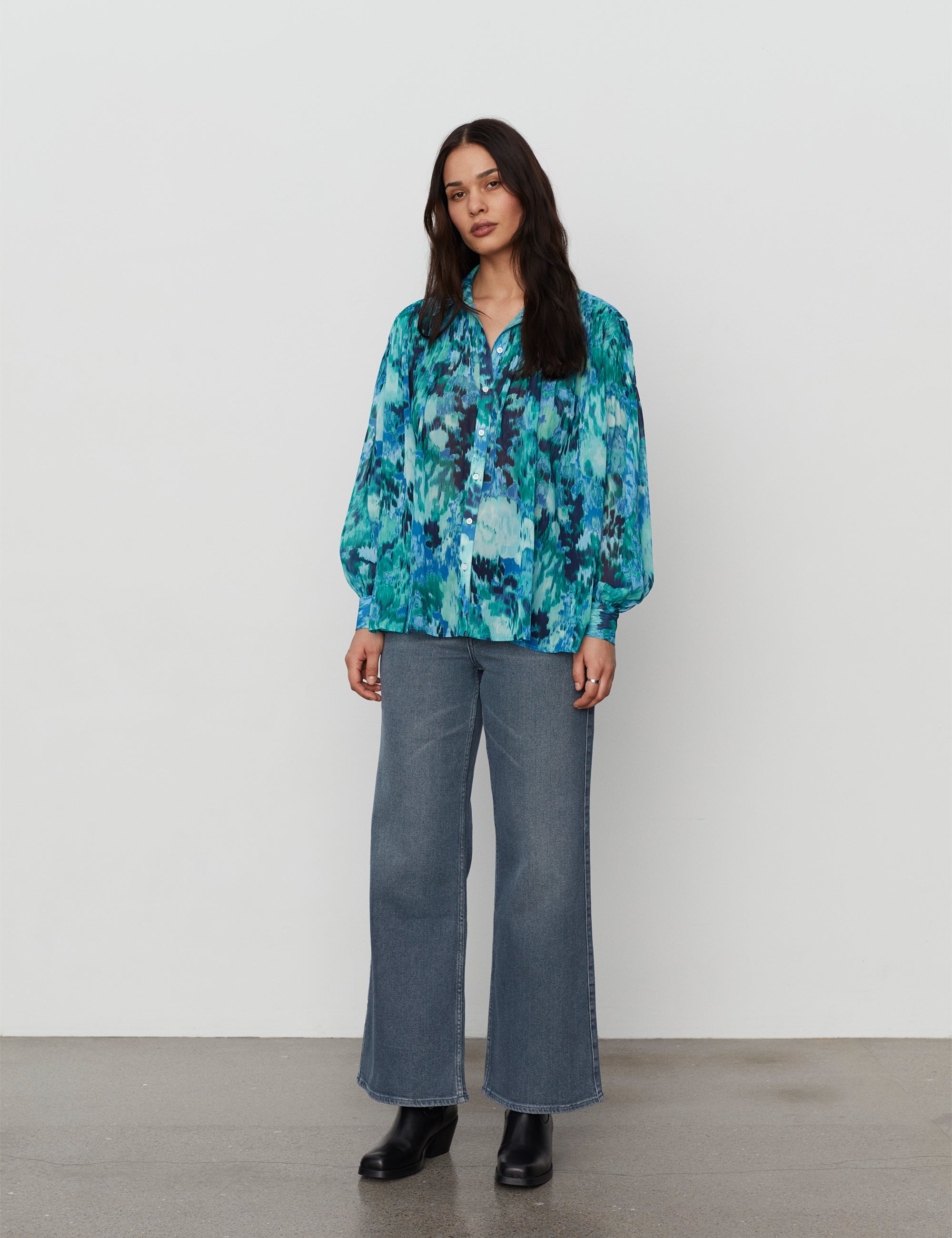 2NDDAY 2ND Adriana Verano ThinkTwice Skjorte Shirts & Blouses 420053 Verano Green