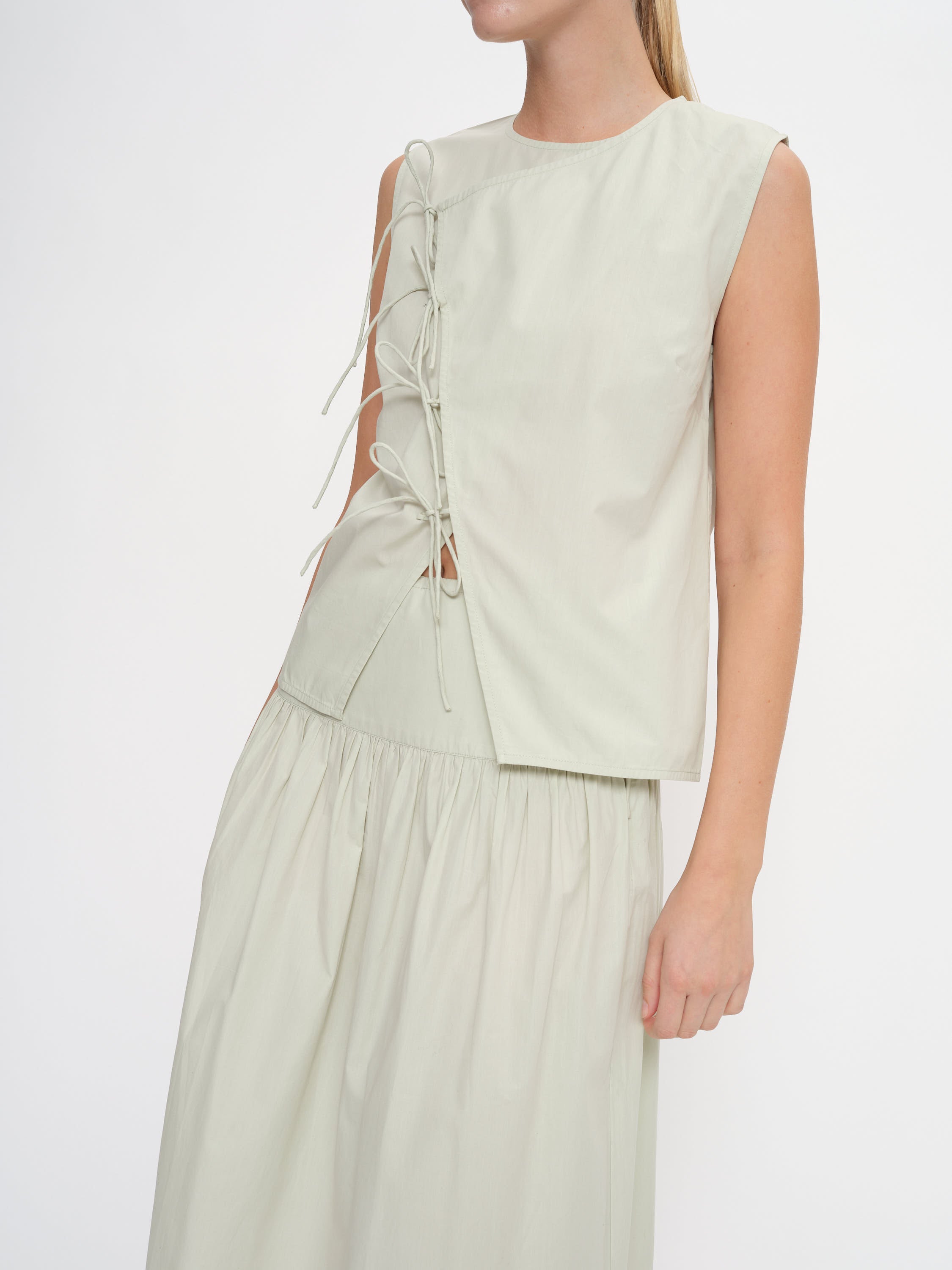 2NDDAY 2ND Adrianas - Fine Crispy Poplin Shirts & Blouses 136106 Green Tint