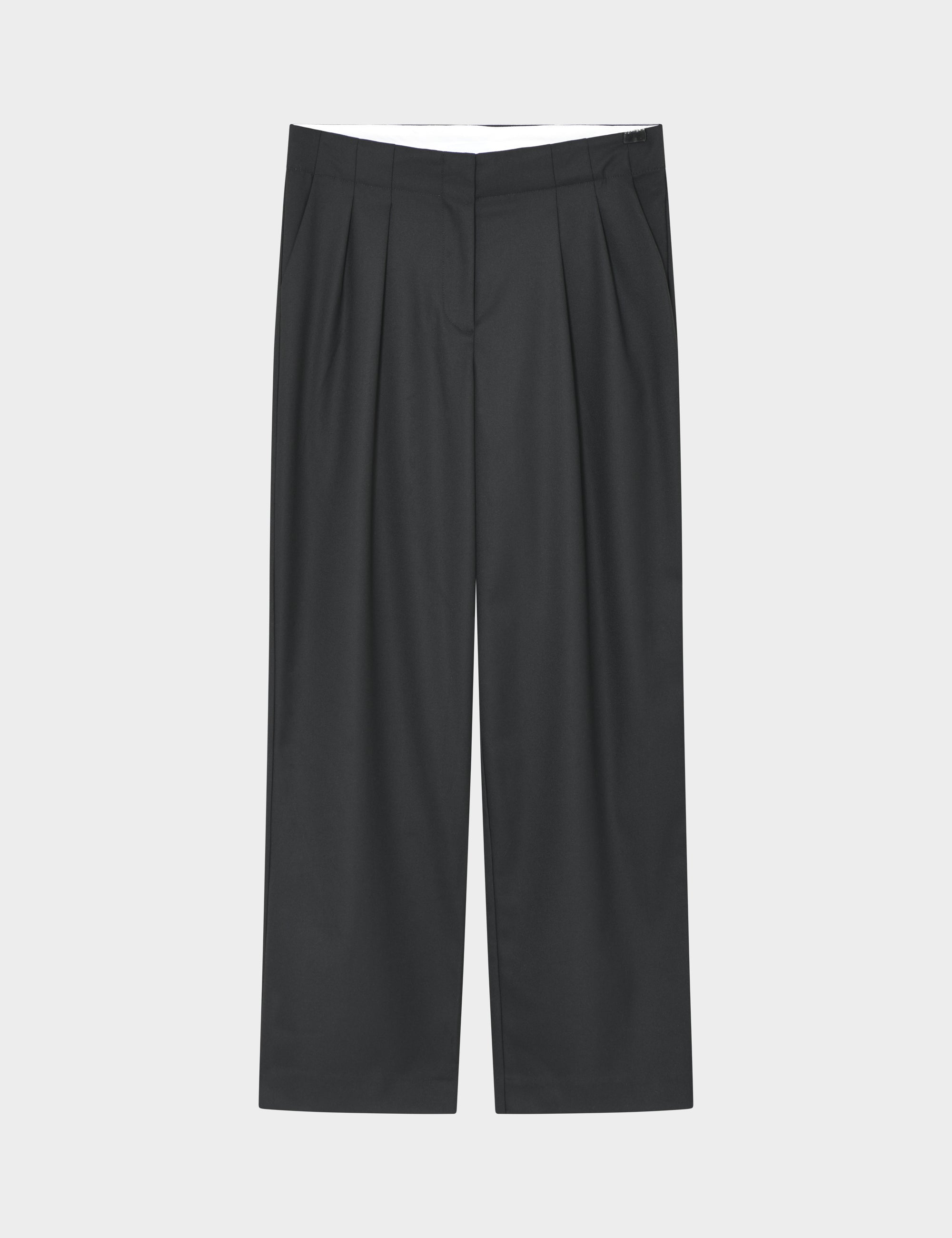 2NDDAY 2ND Carter - Tailoring Bukser 194008 Meteorite (Black)