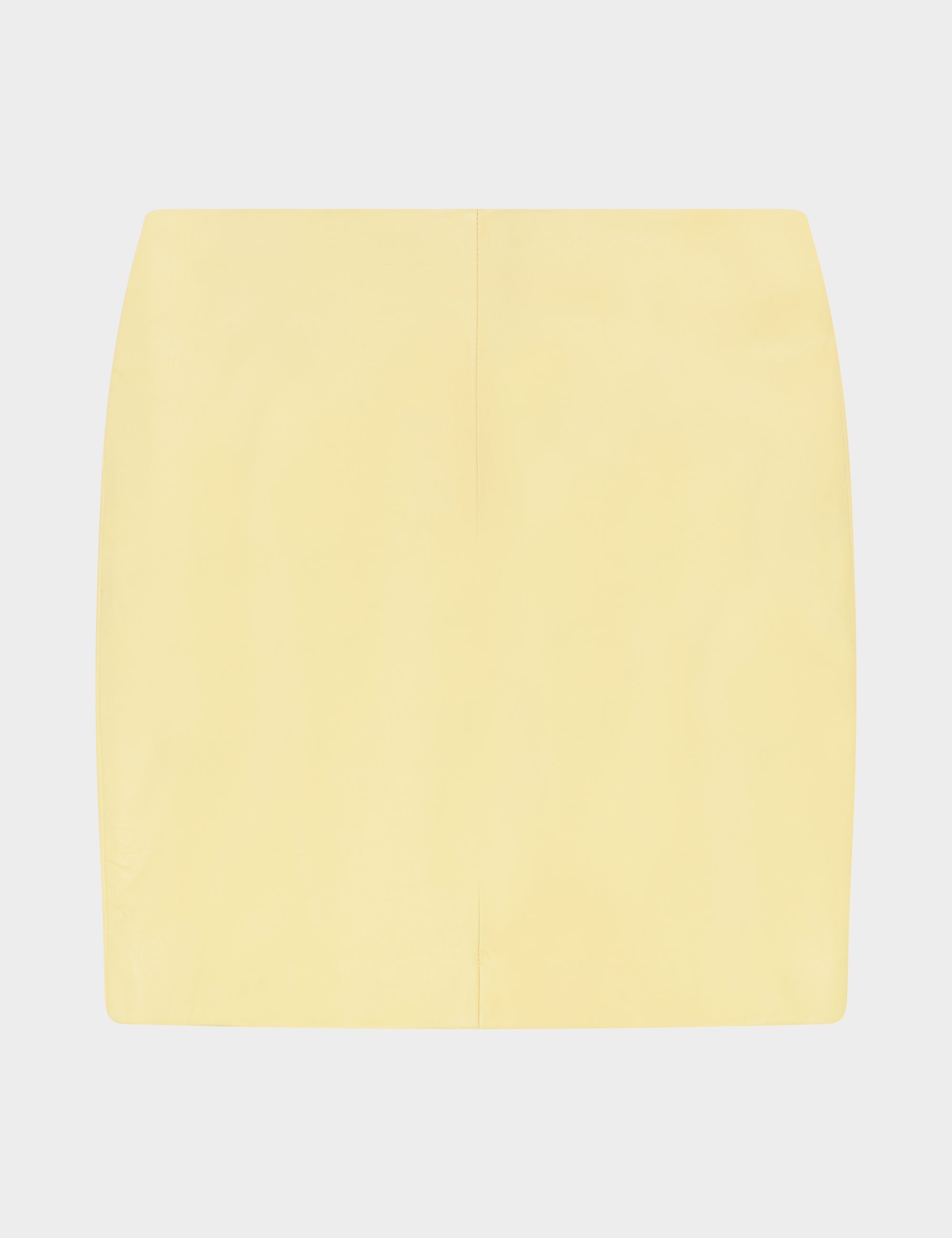 2NDDAY 2ND Ceciliana - Classic Leather Skirt 06032 Mellow Yellow