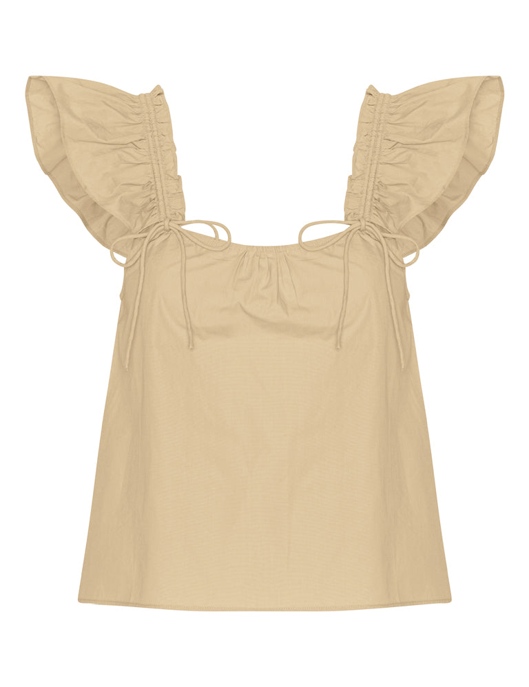 2NDDAY 2ND Cerise TT - Crispy Poplin Tops & T-Shirts 161010 Incense