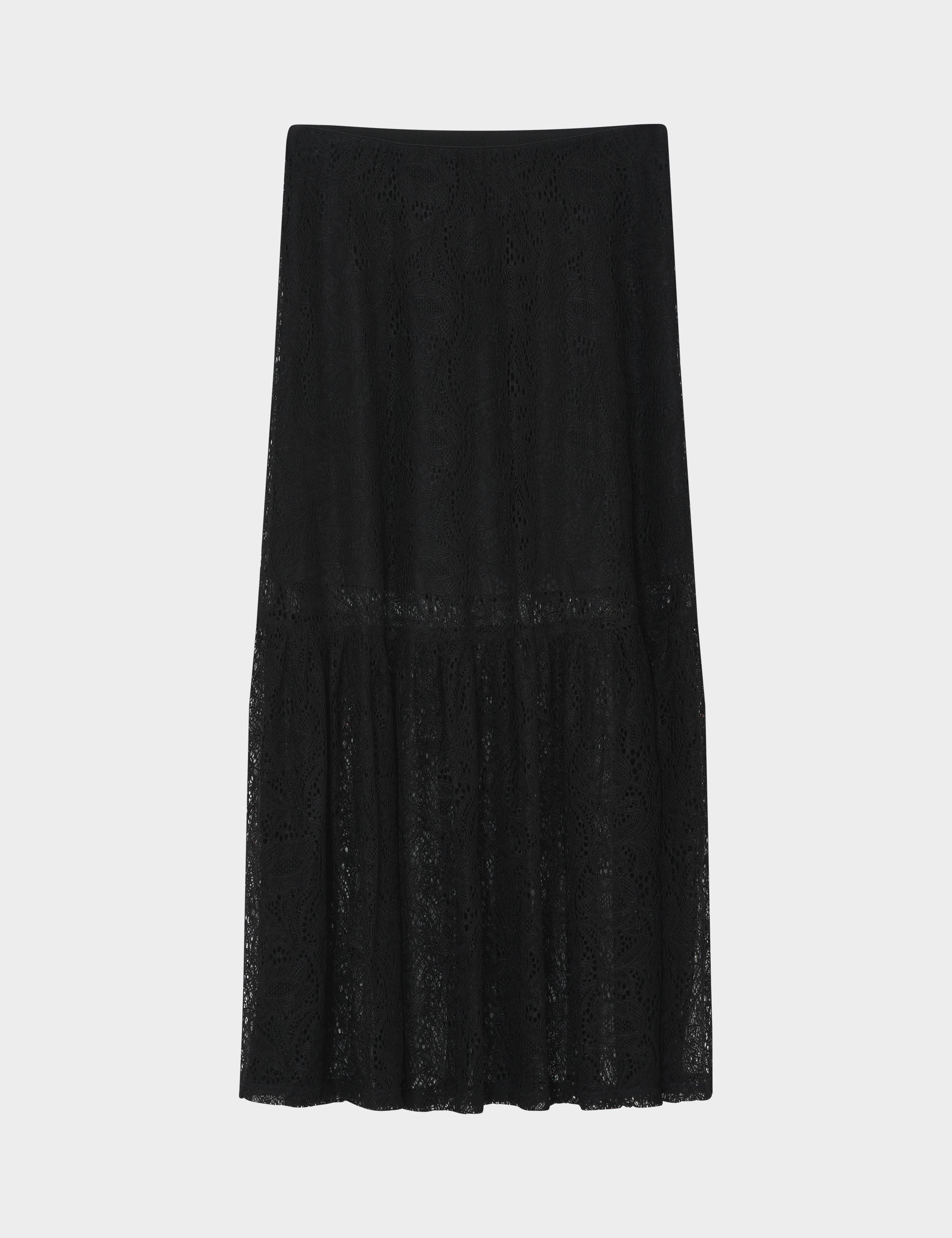 2NDDAY 2ND Cleam - Airy Lace - Nederdel Skirt 190303 Black