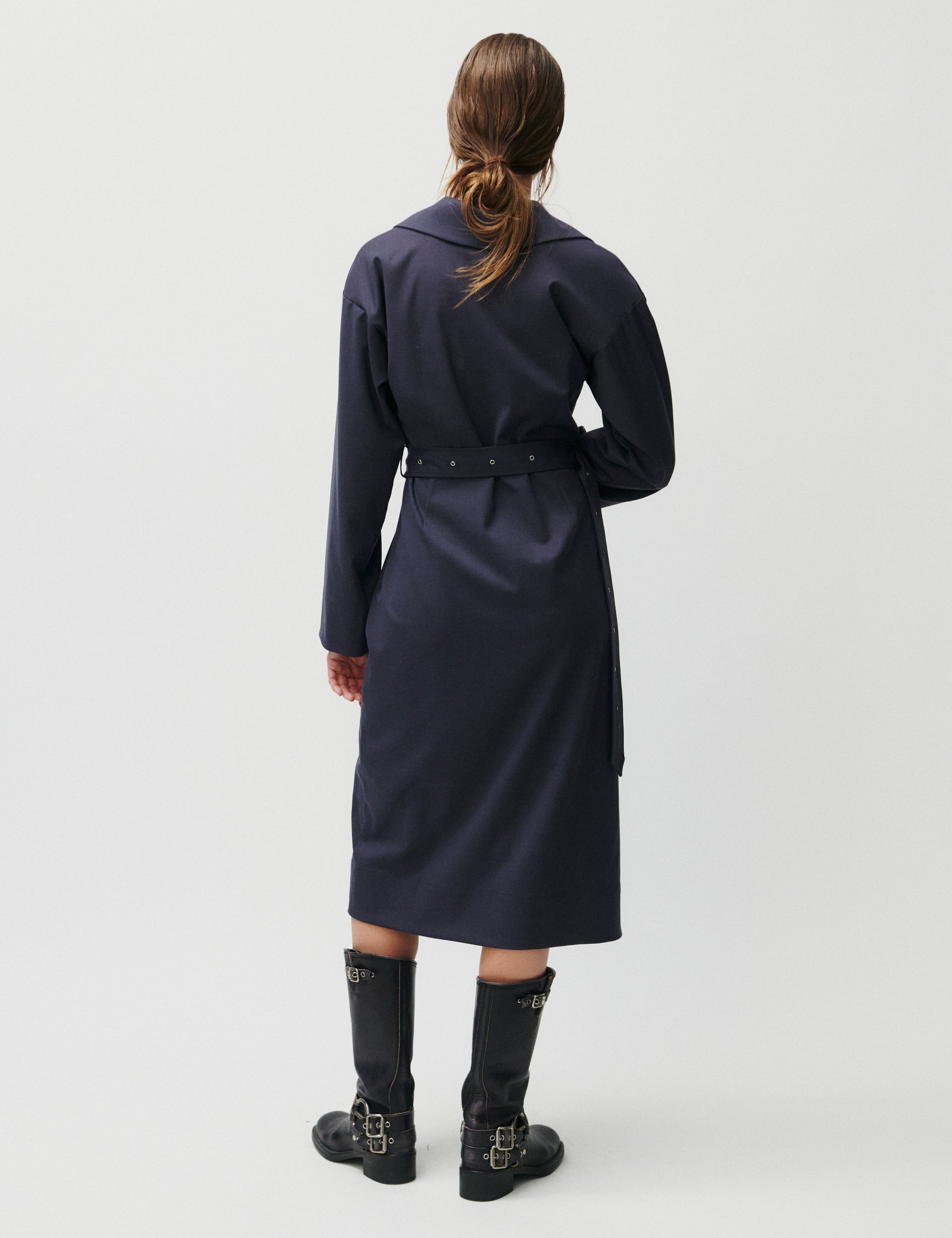 2NDDAY 2ND Domella - Mid weight Suiting Dress 193918 Periscope