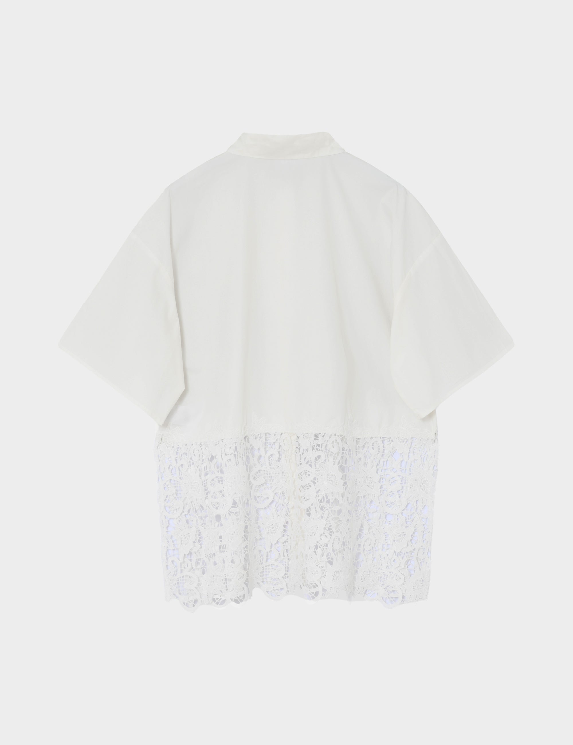 2NDDAY 2ND Edith - Cotton lace - Skjorte Bluse 111001 WHITE ALYSSUM
