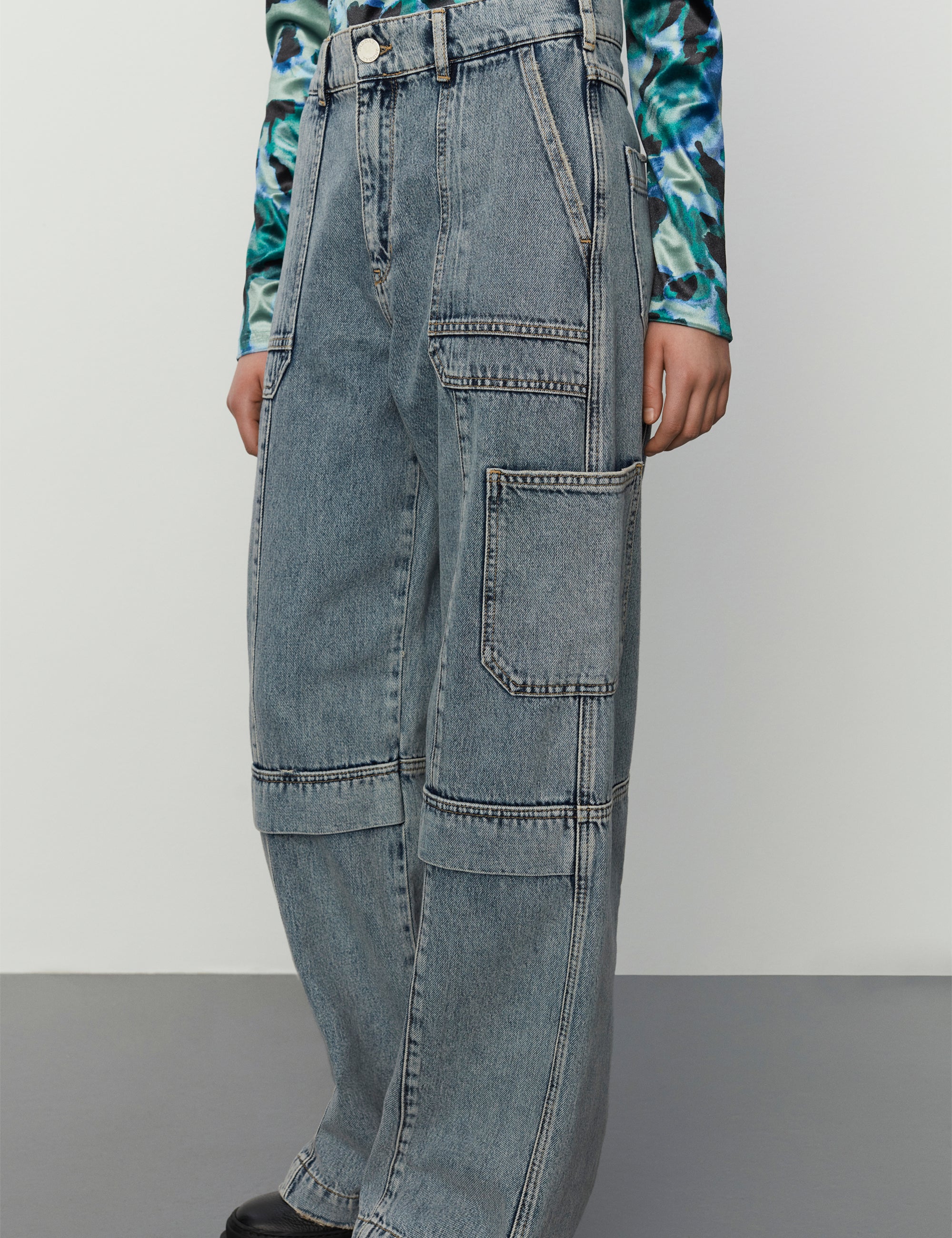 2NDDAY 2ND Edition Carto TT - Ocean Blue Denim Jeans D019 Mid Blue