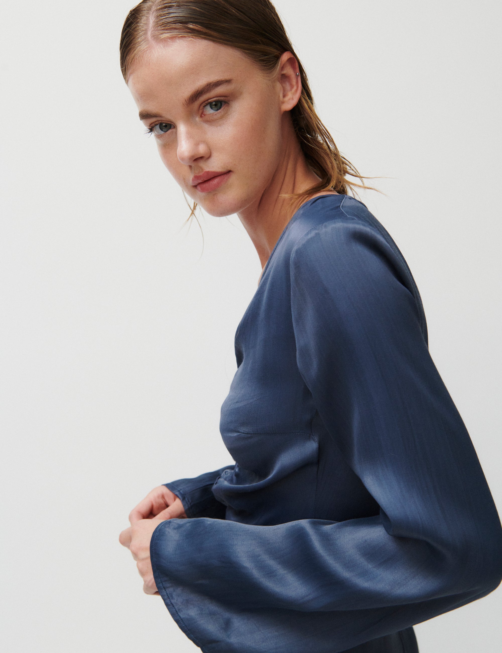 2NDDAY 2ND Gritt - Viscose Kjole 183916 Flint stone