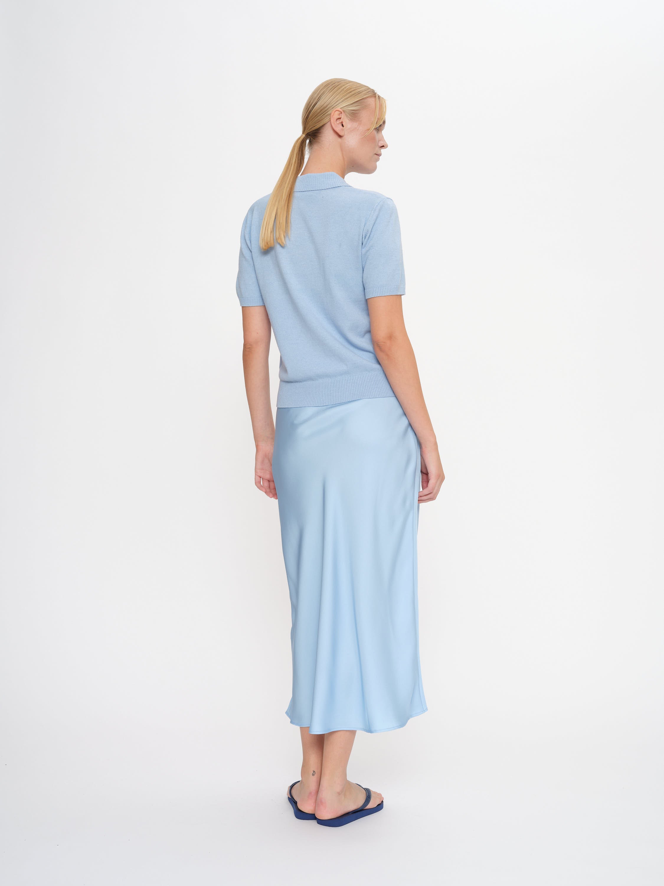 2NDDAY 2ND Jean - Soft Wool Blend Tops & T-Shirts 4038 Powder Blue