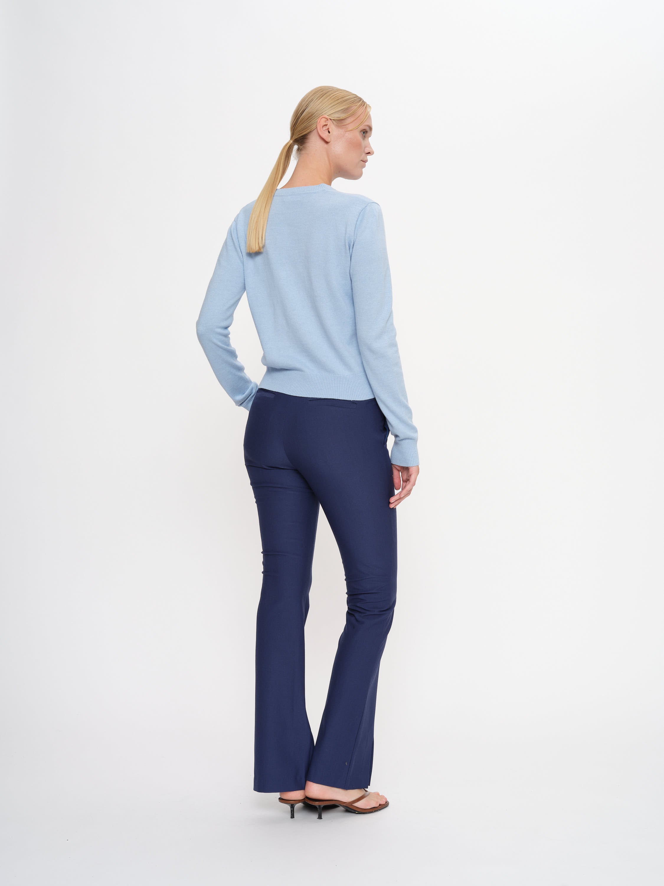 2NDDAY 2ND Lance - Soft Wool Blend Pullover 4038 Powder Blue