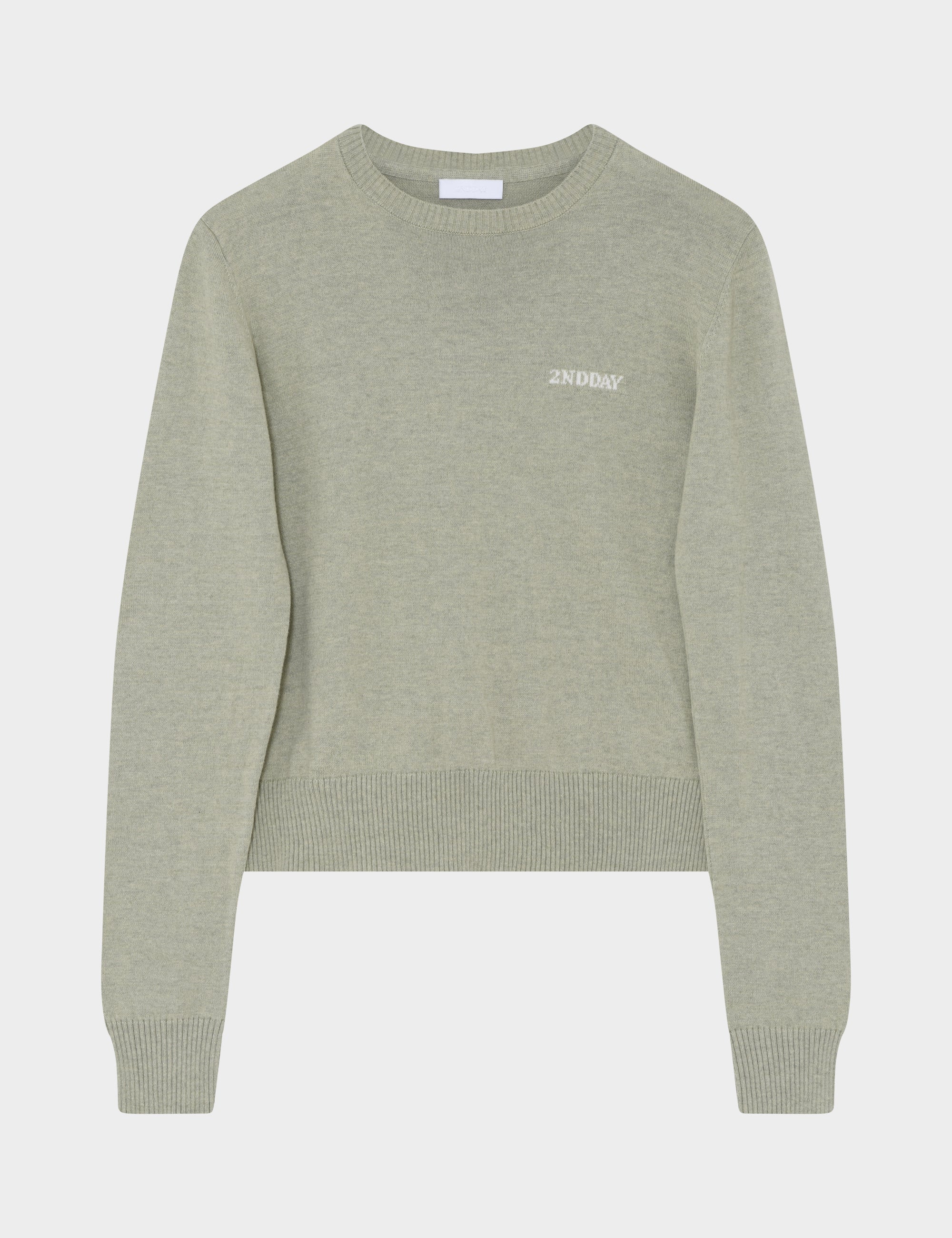 2NDDAY 2ND Lance - Soft Wool Blend Sweater 160110 Desert Sage