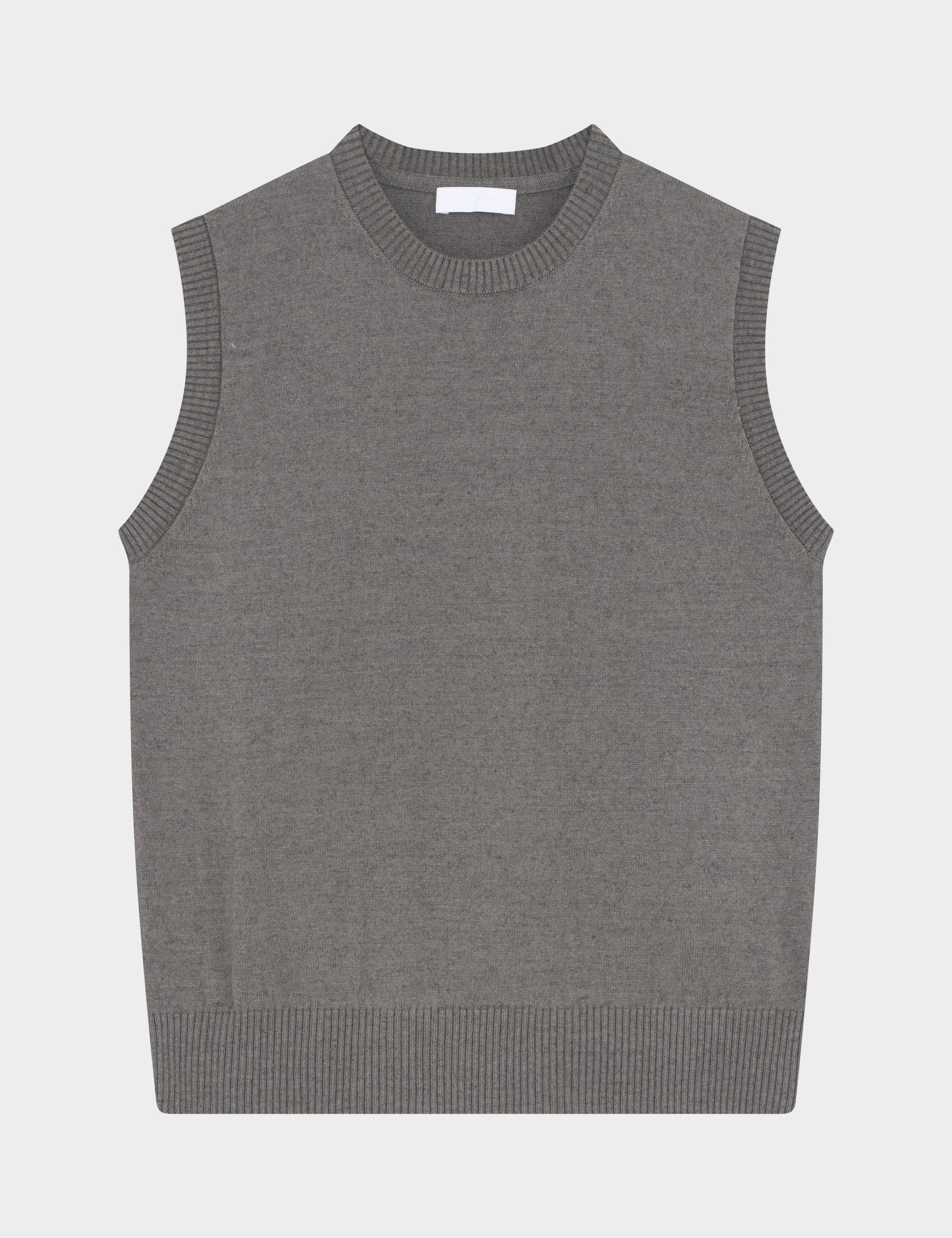 2NDDAY 2ND Llyas - Soft wool Blend Sweater 180403 Dark Gull Gray