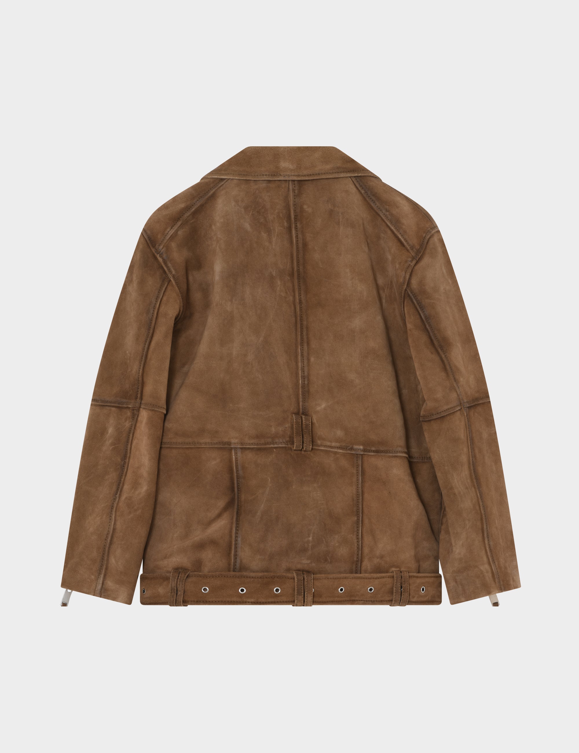 2NDDAY 2ND Lote - Heavy Suede Jakke 171327 Tobacco Brown