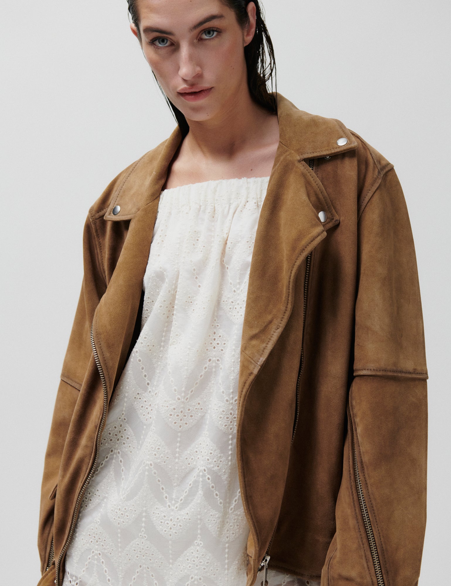 2NDDAY 2ND Marsha - Airy Anglaise Kjole 114001 Brilliant White