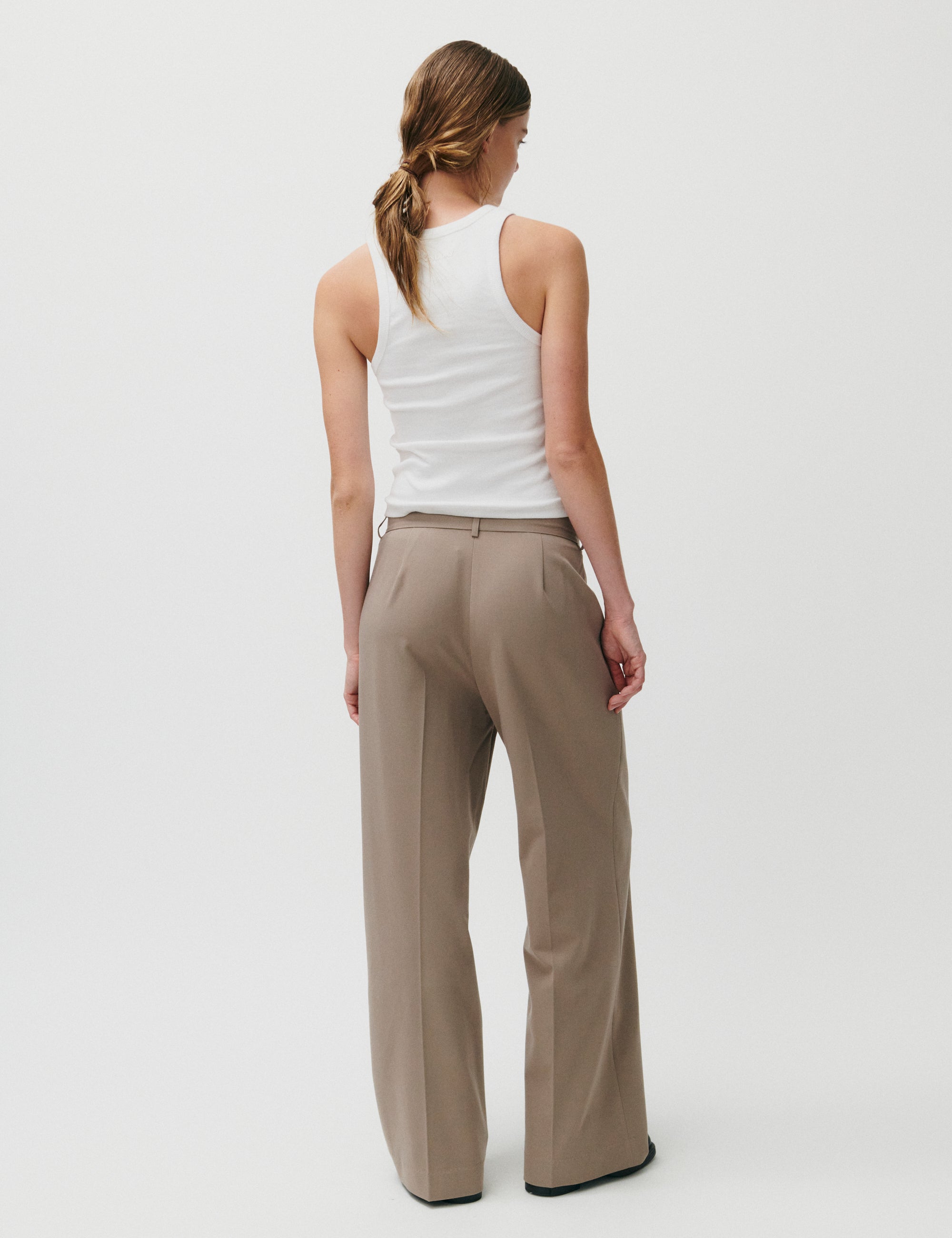 2NDDAY 2ND Mille - Daily Sleek Pants 170808 Taupe Gray