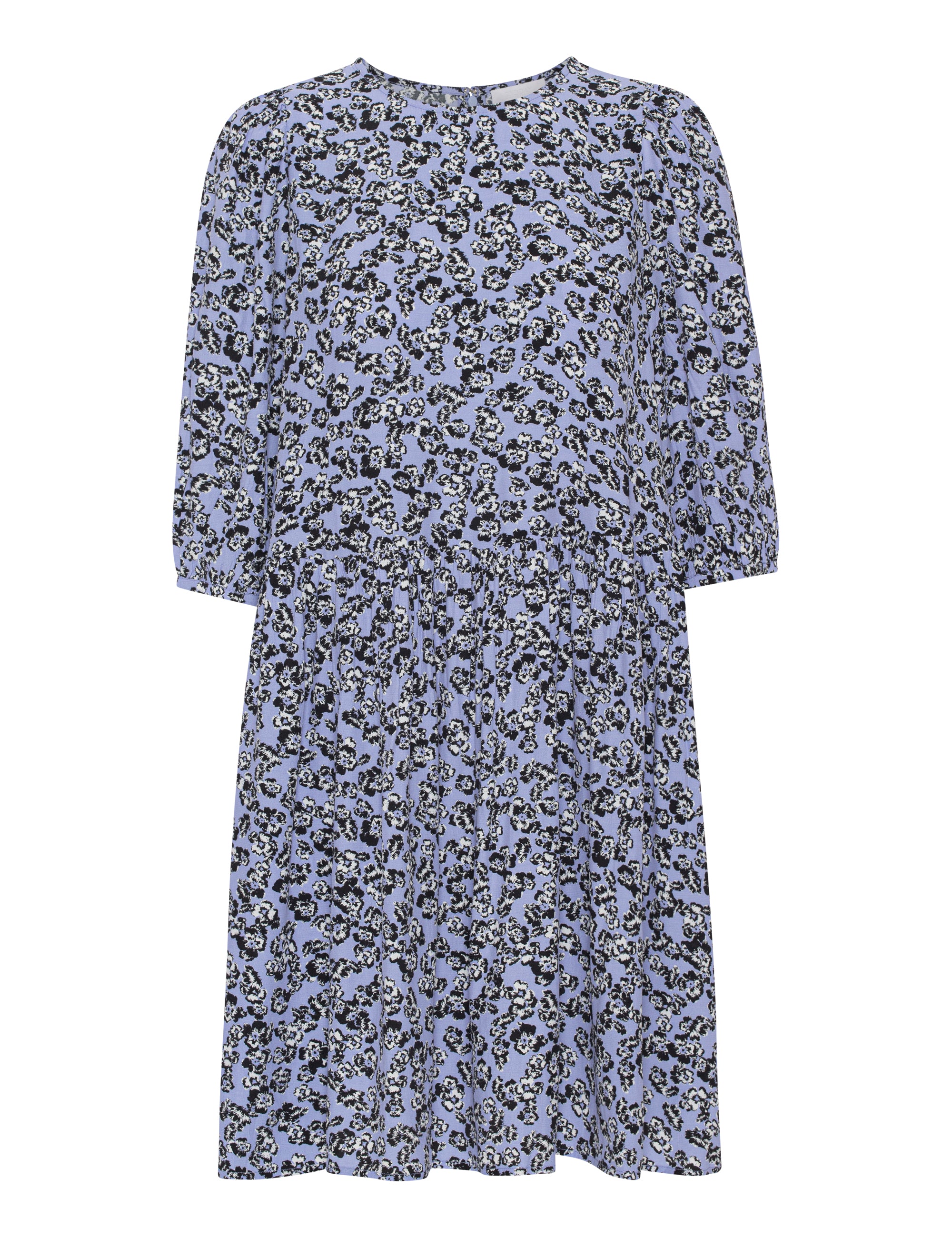 2NDDAY 2ND Persimmon TT - Viscose Crepe Kjole 420052 Blossom Blue