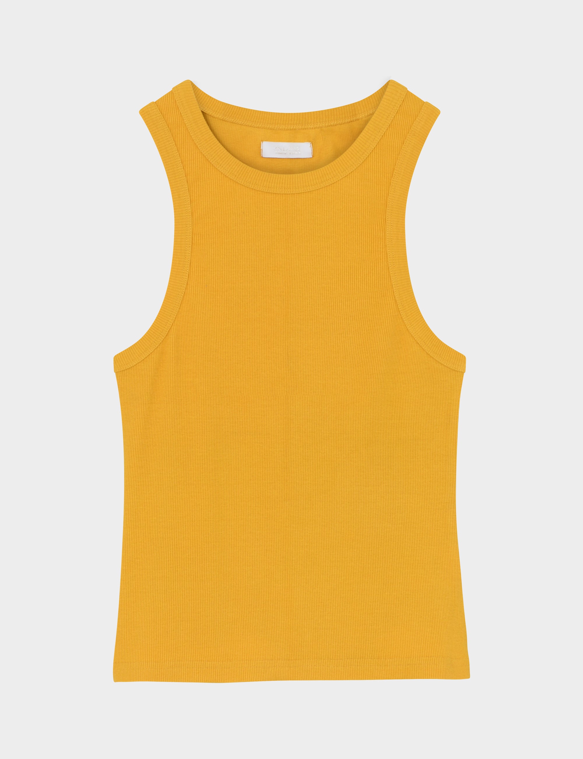 2NDDAY 2ND Purity TT - Daily Cotton Rib Tops & T-Shirts 140952 Spicy Mustard