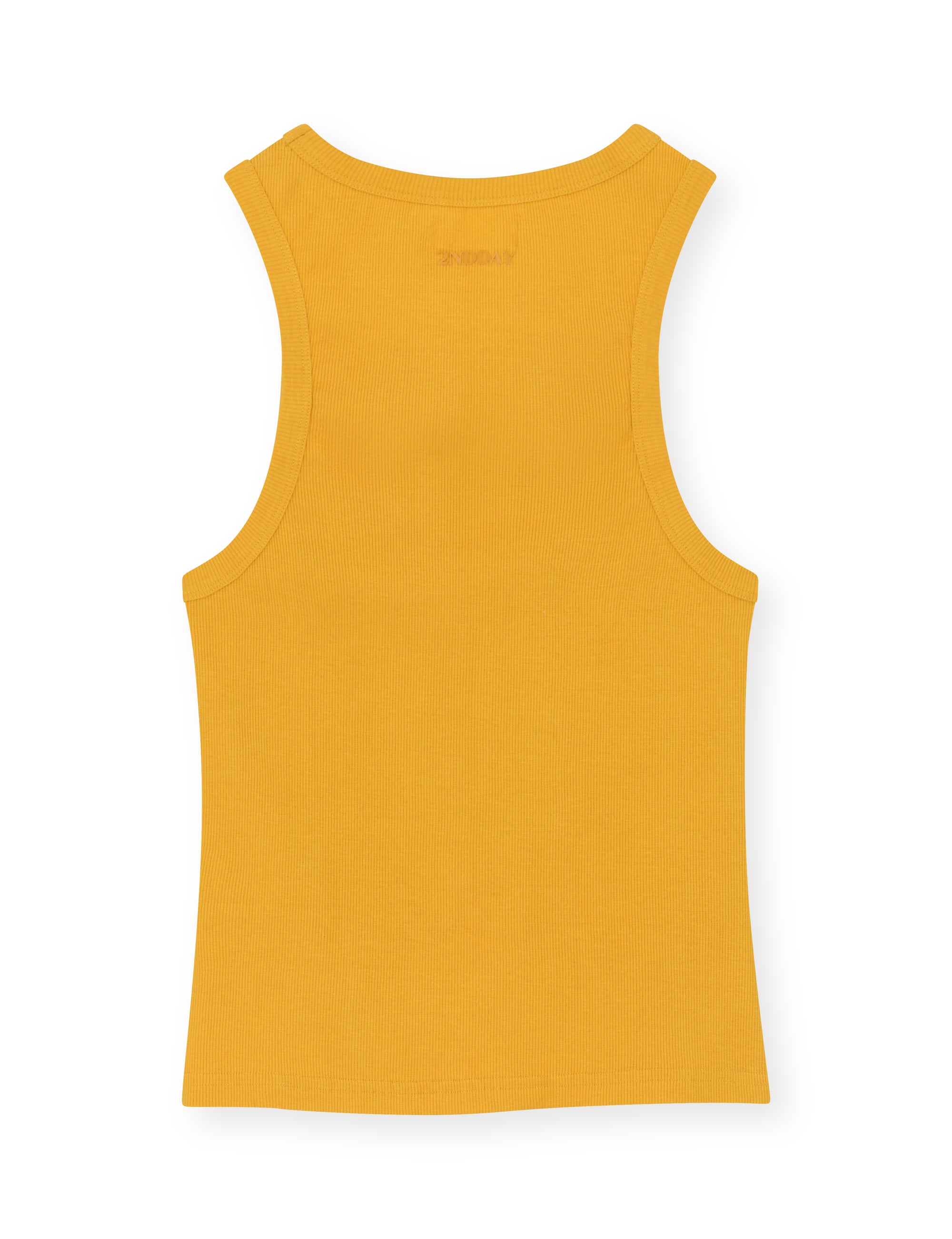 2NDDAY 2ND Purity TT - Daily Cotton Rib Tops & T-Shirts 140952 Spicy Mustard