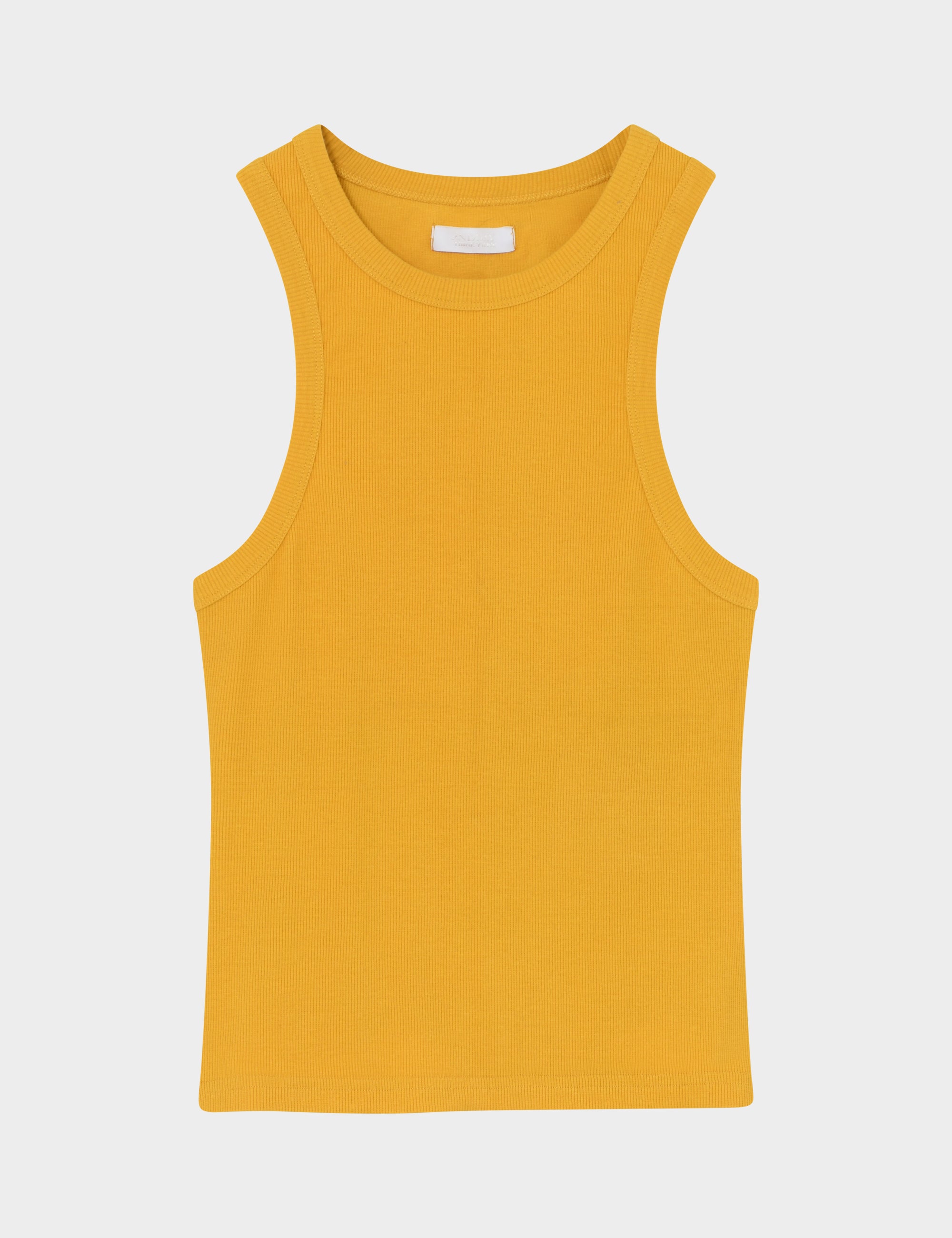 2NDDAY 2ND Purity TT - Daily Cotton Rib Tops & T-Shirts 140952 Spicy Mustard