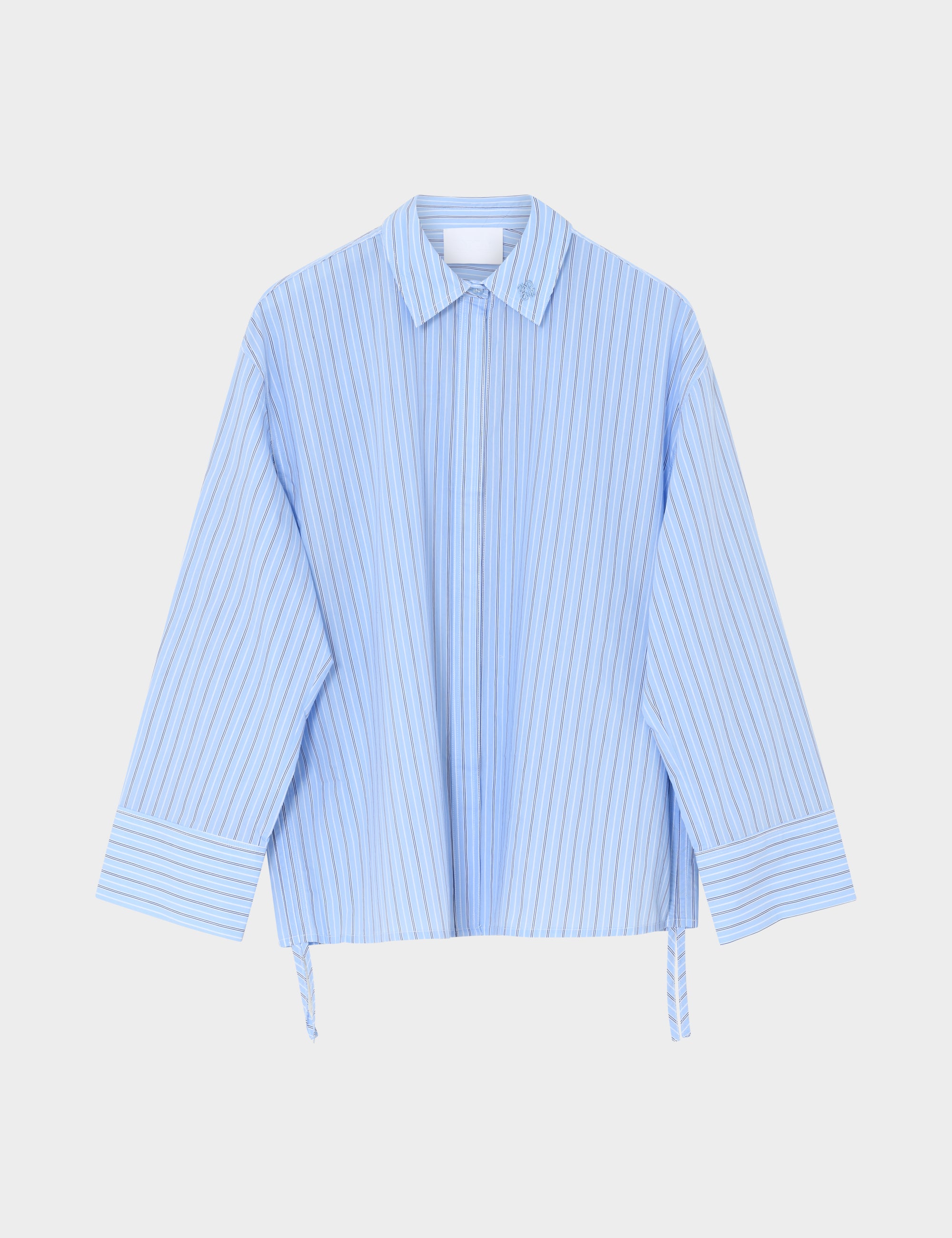 2NDDAY 2ND Renta - Fall Shirting - Skjorte Bluse 420159 Cash Blue Stripe