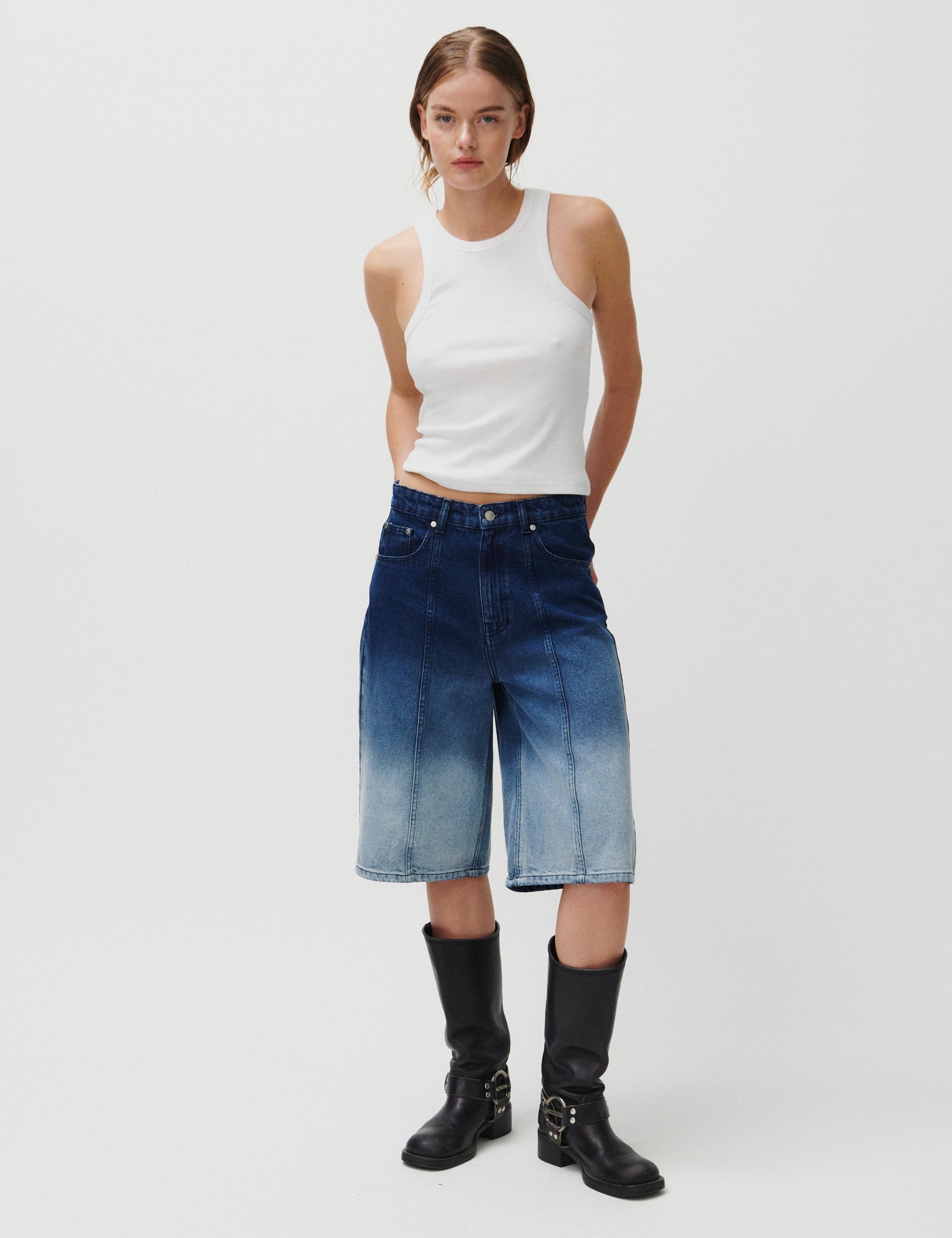 2NDDAY 2ND Rilyn - Ombre Denim Jeans D044 Ombre Denim