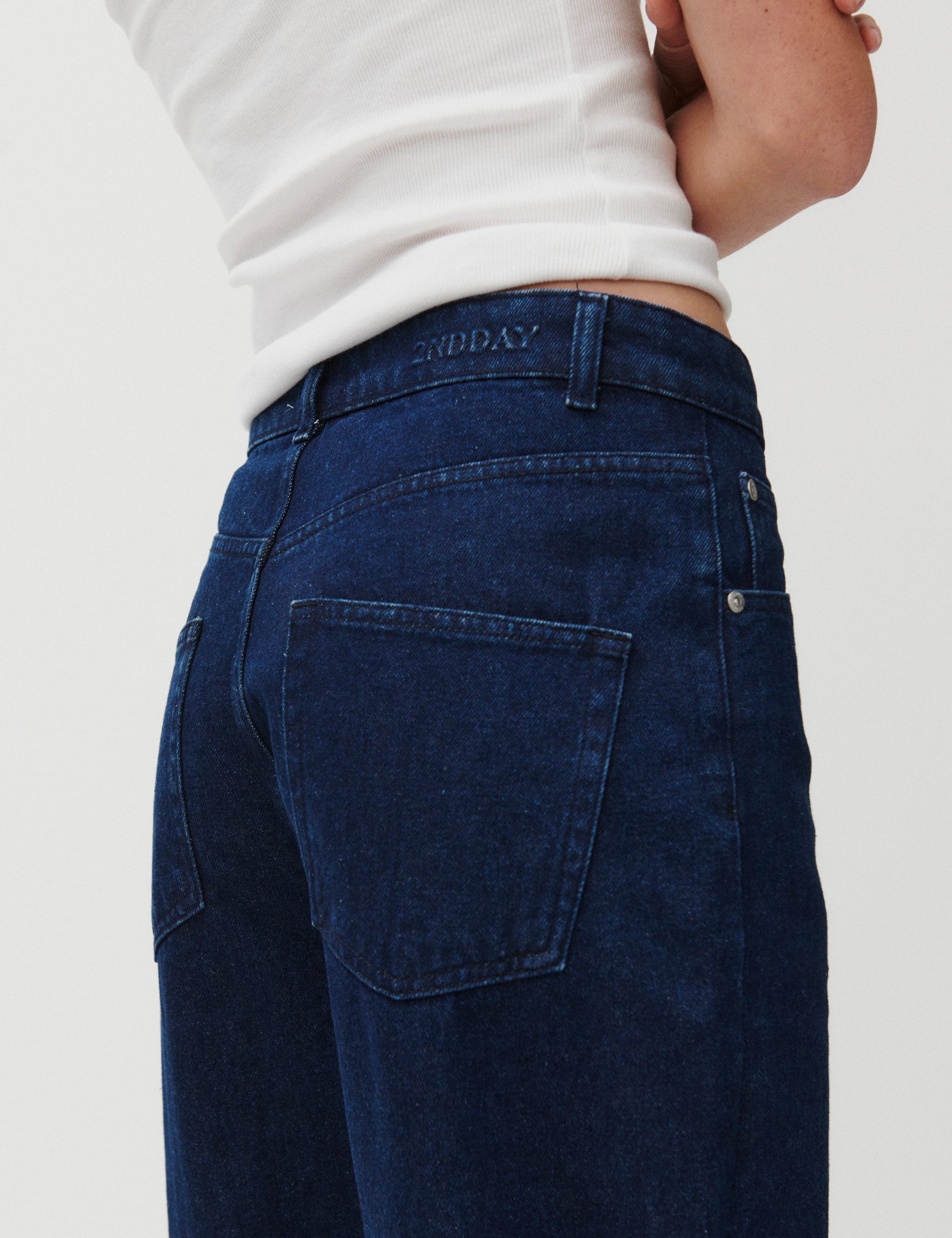 2NDDAY 2ND Rode - Cold Blue Denim Jeans D043 Cold Blue Denim
