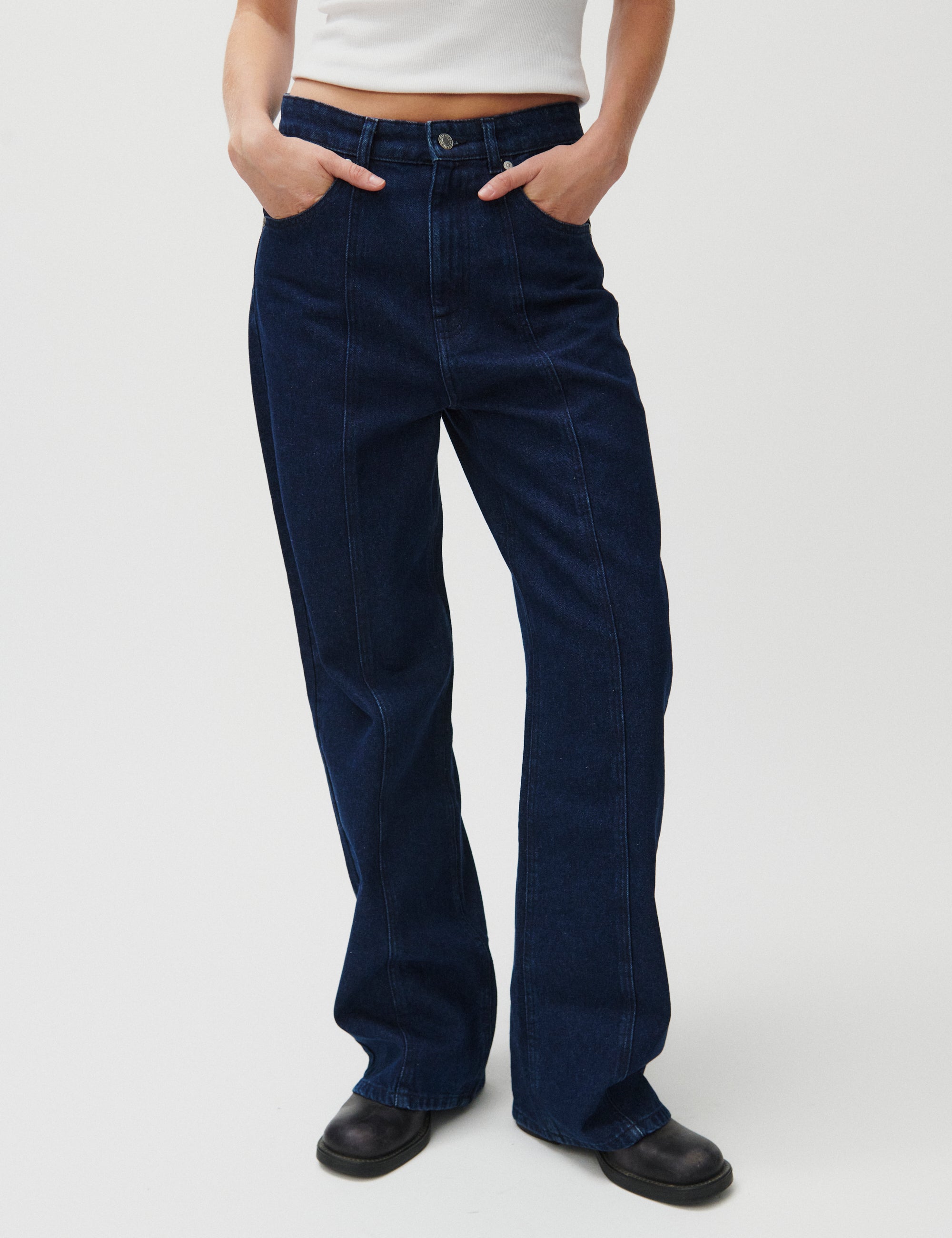 2NDDAY 2ND Rode - Cold Blue Denim Jeans D043 Cold Blue Denim