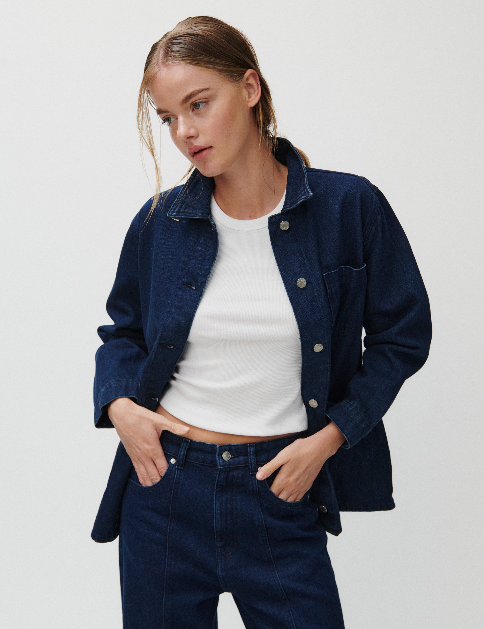 2NDDAY 2ND Rodi - Cold Blue Denim Jackets D043 Cold Blue Denim