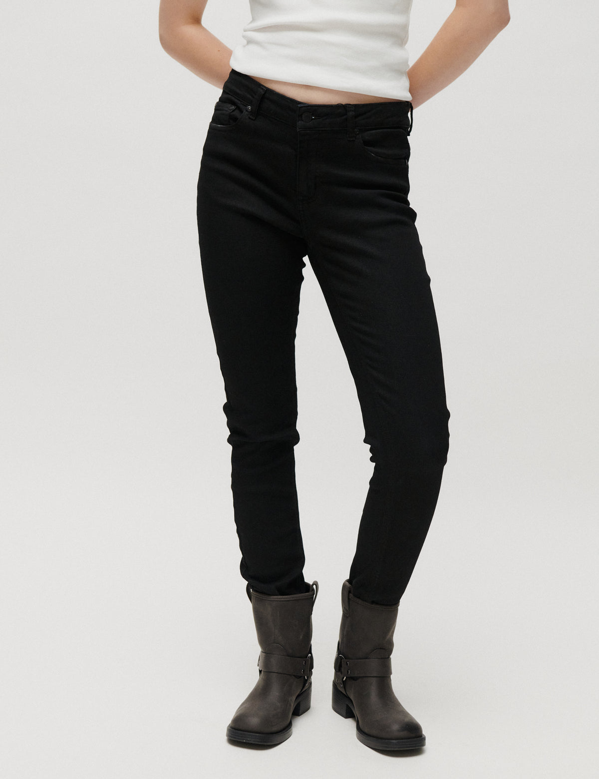 2NDDAY 2ND Samantha - Stretch Delight - Jeans Jeans D003 Un Black Denim