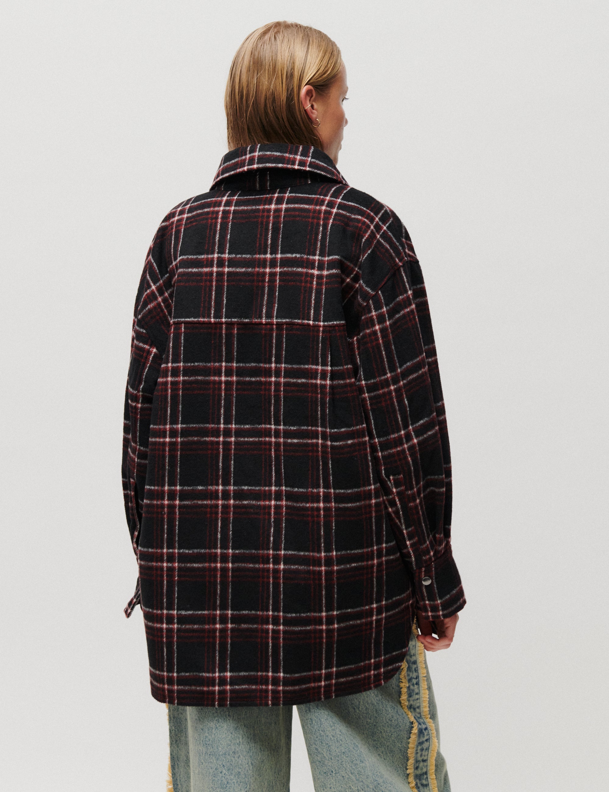 2NDDAY 2ND Seth - Funky Flannel - Jacket Jakke 190303 Black