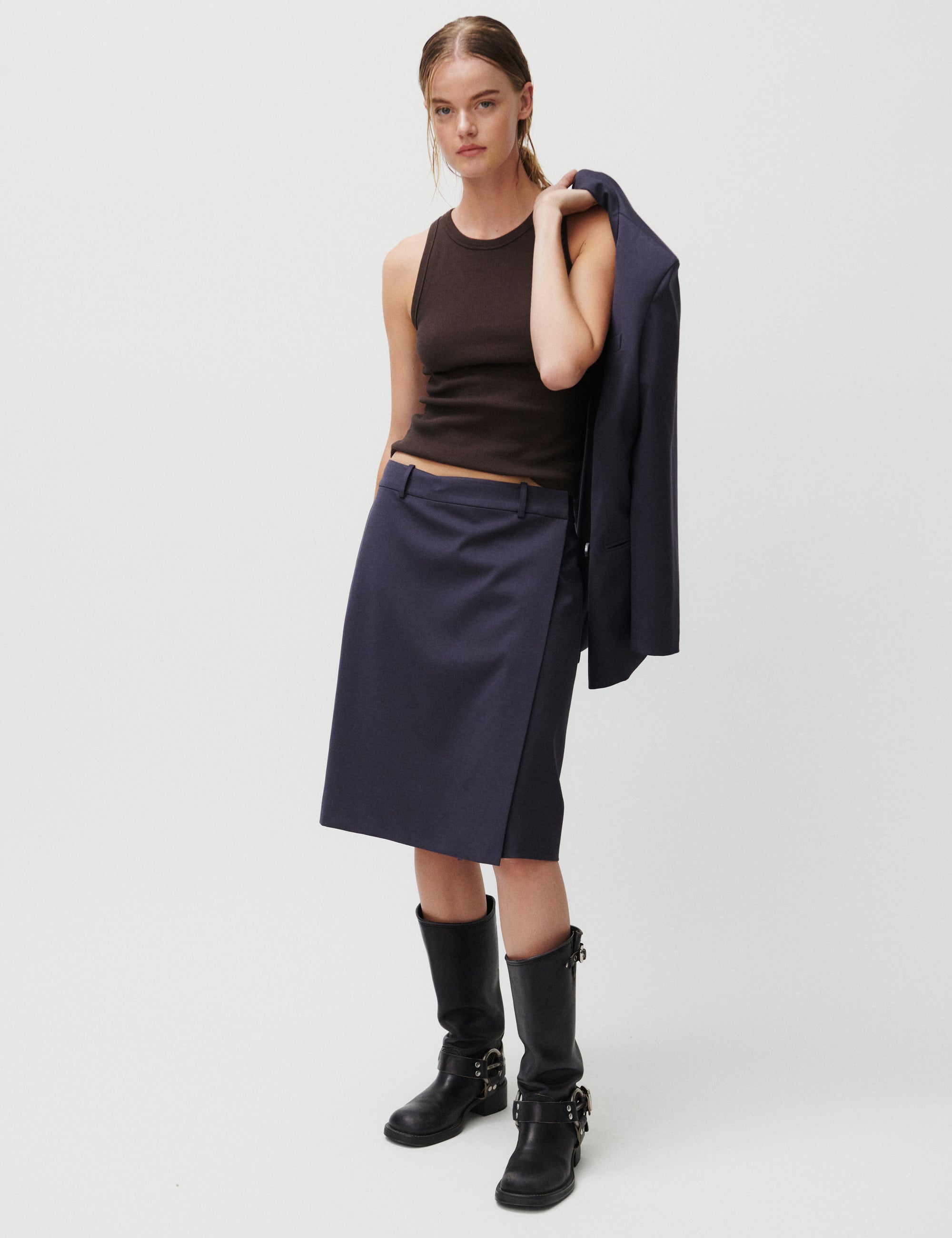 2NDDAY 2ND Sierra - Mid weight Suiting Pants 193918 Periscope