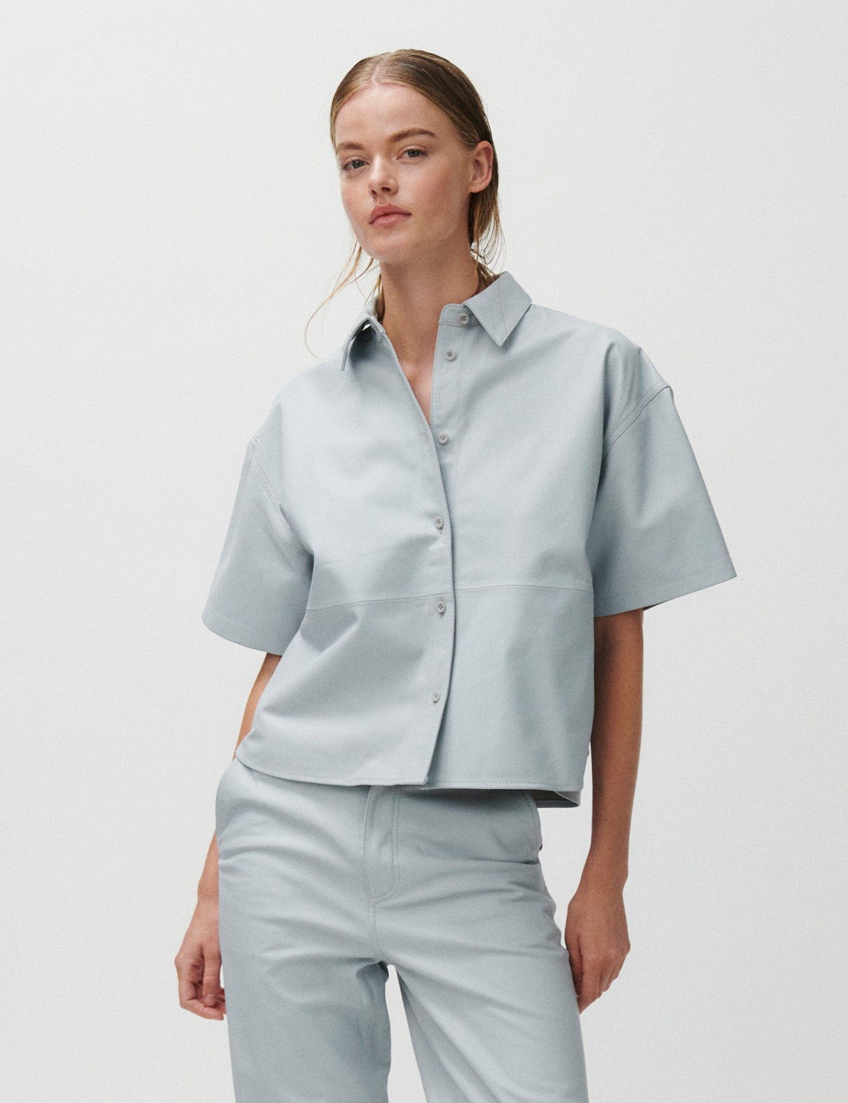 2NDDAY 2ND Tammy - Fine Leather Tops & T-Shirts 154101 High-rise