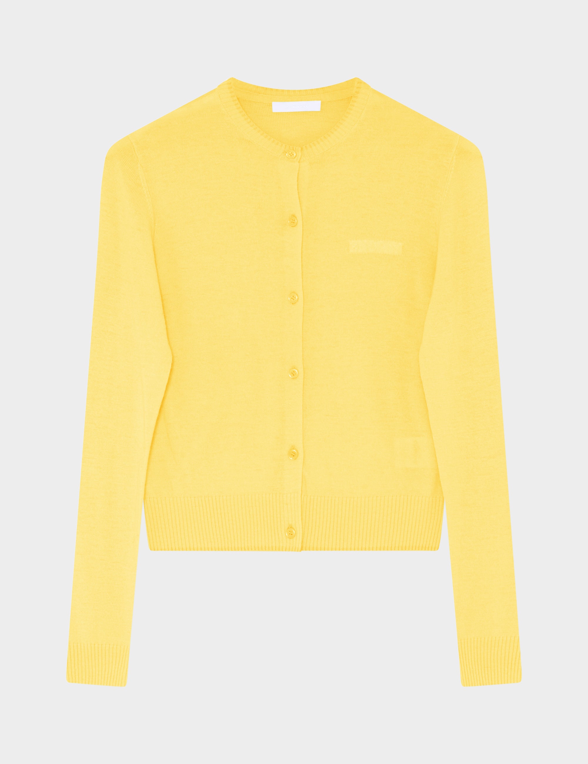 2NDDAY 2ND Vinny - Soft Wool Blend Cardigan 06032 Mellow Yellow