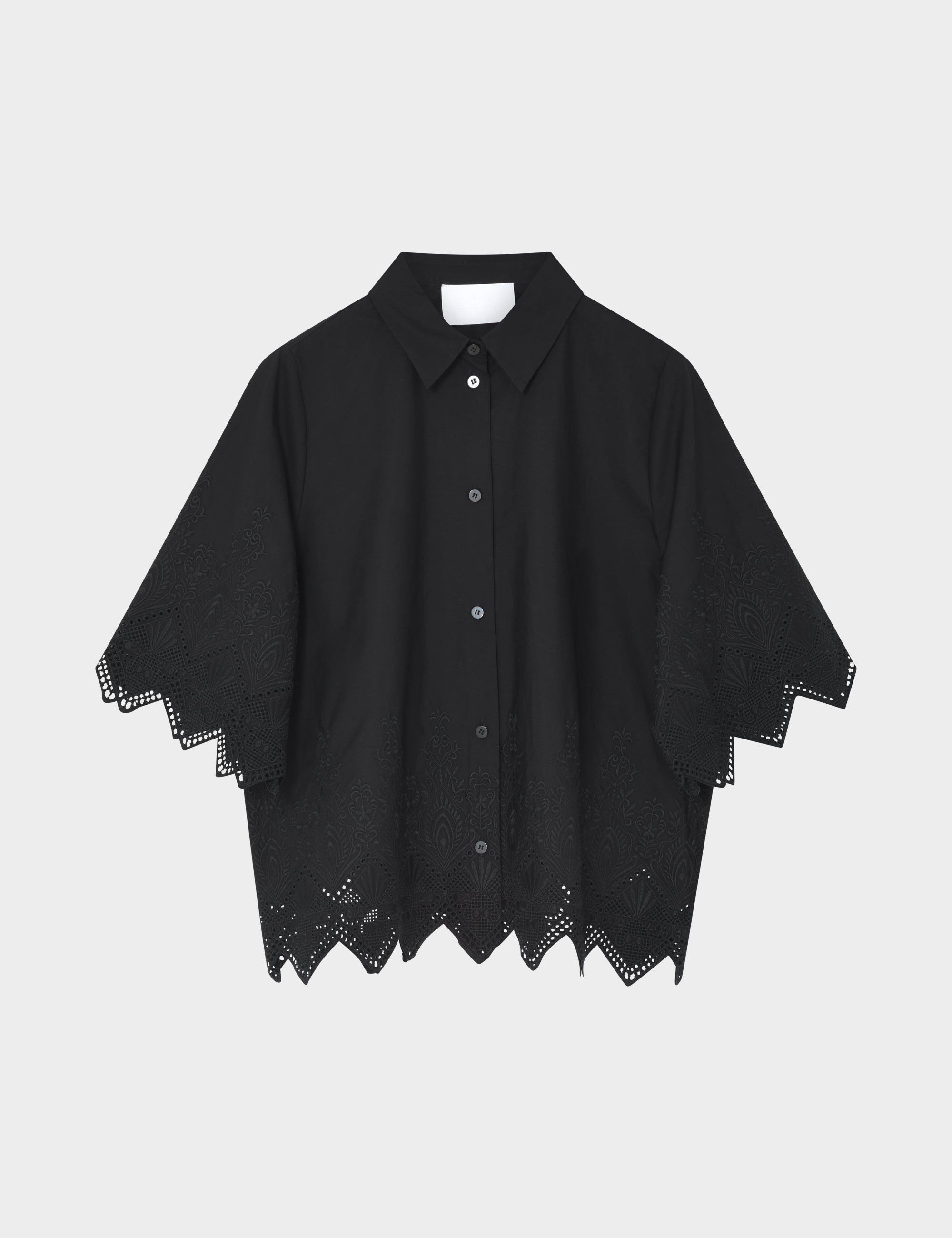 2NDDAY 2ND Xioma - Dreamy Poplin - Skjorte Bluse 190303 Black