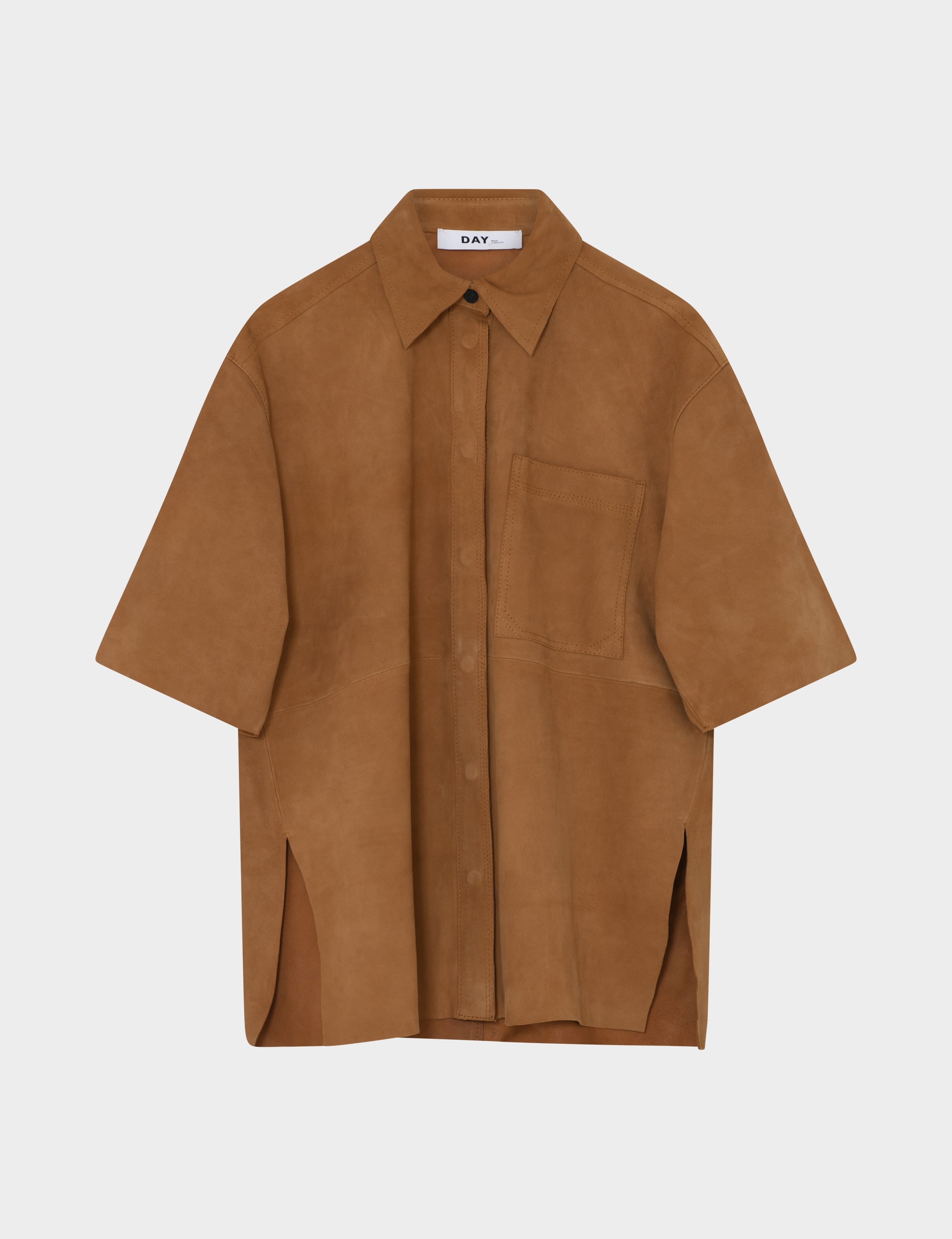 DAY Birger ét Mikkelsen Aladdin - Light Suede Bluse 180933 RUBBER