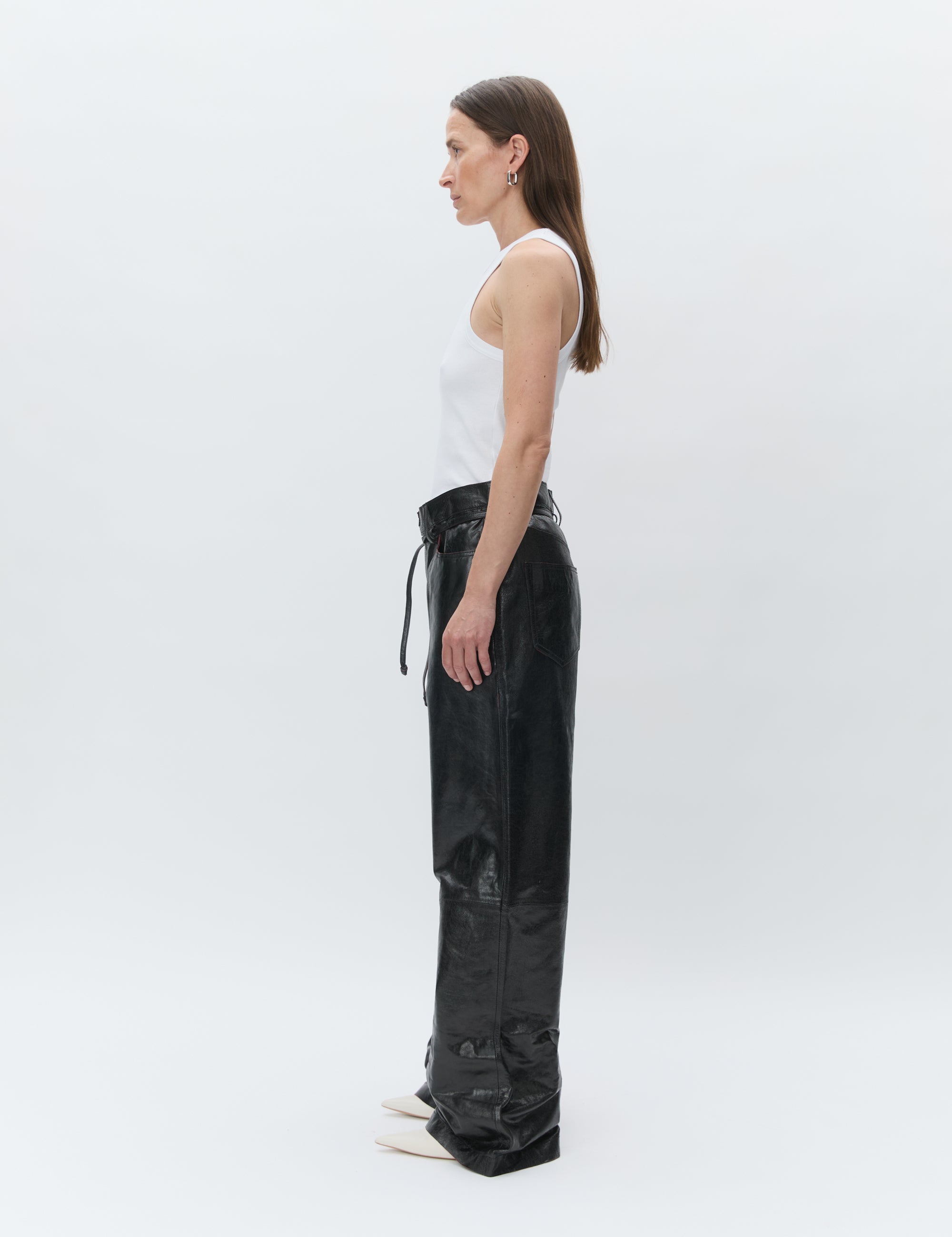 DAY Birger ét Mikkelsen Alisson - Classic Rib RD Tops & T-Shirts 110601 Bright White