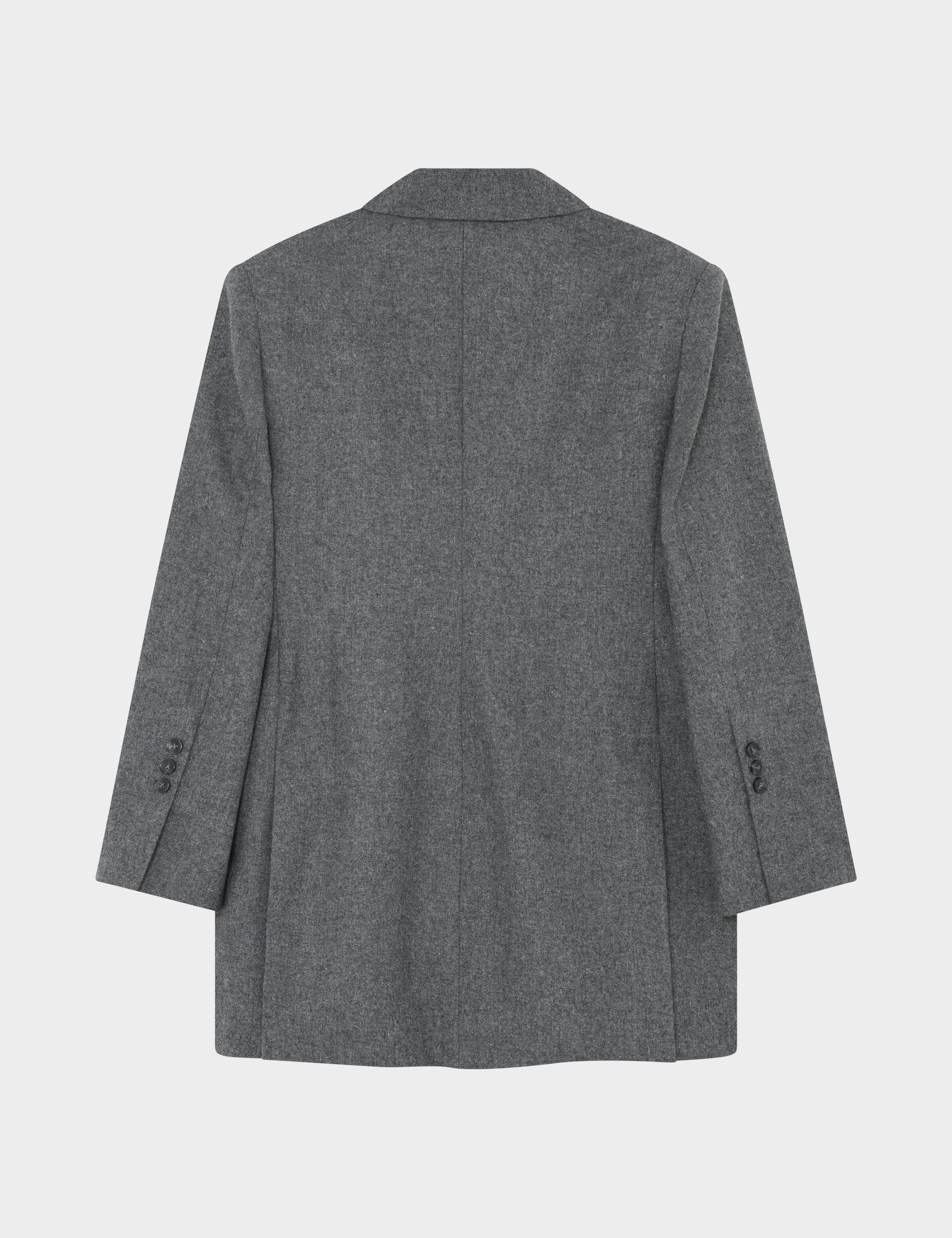 DAY Birger ét Mikkelsen Amir - Melange Wool Blazer 500006 MEDIUM GREY MELANGE