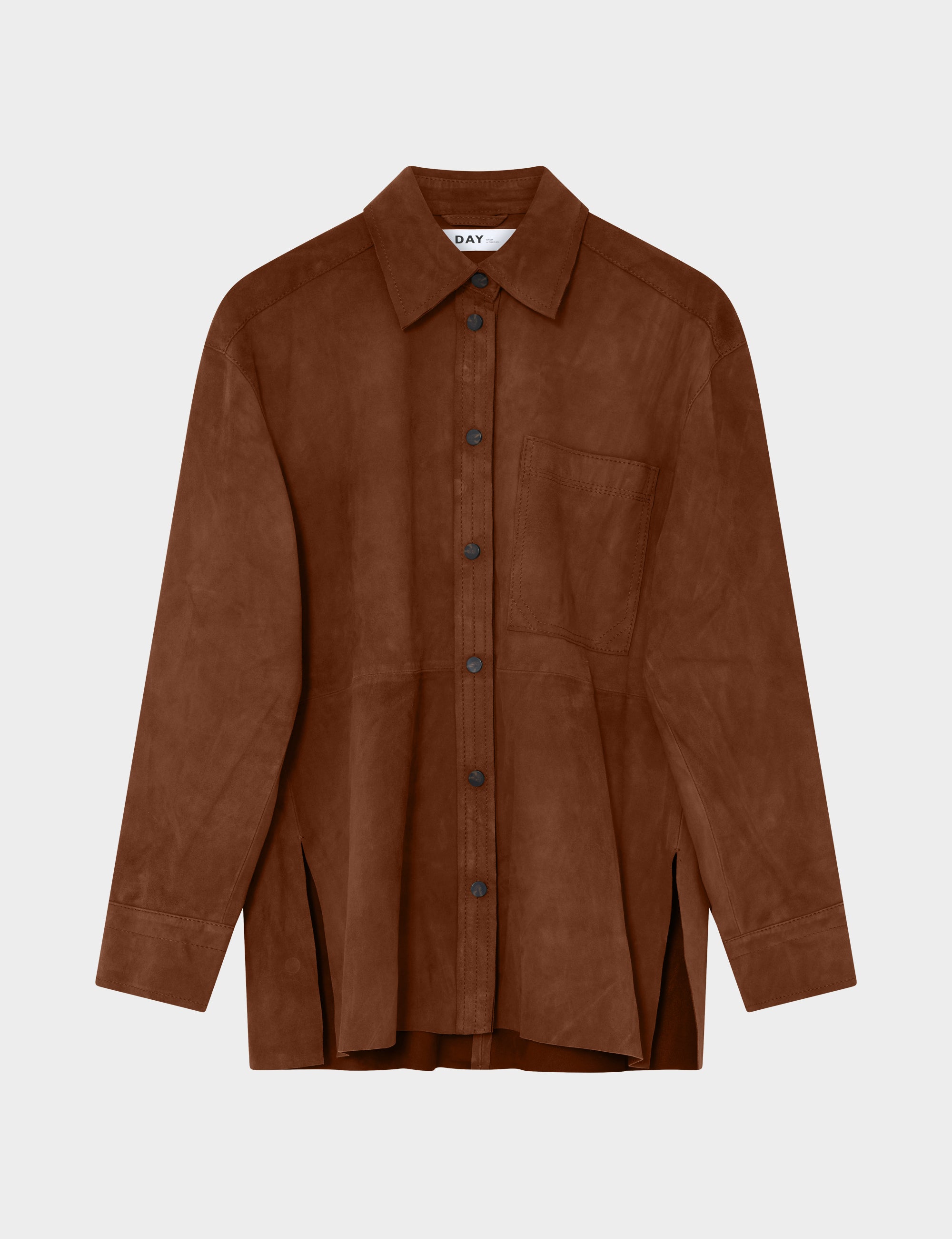 DAY Birger ét Mikkelsen Andreas - Light Suede - Skjorte Bluse 181148 CARAMEL CAFE