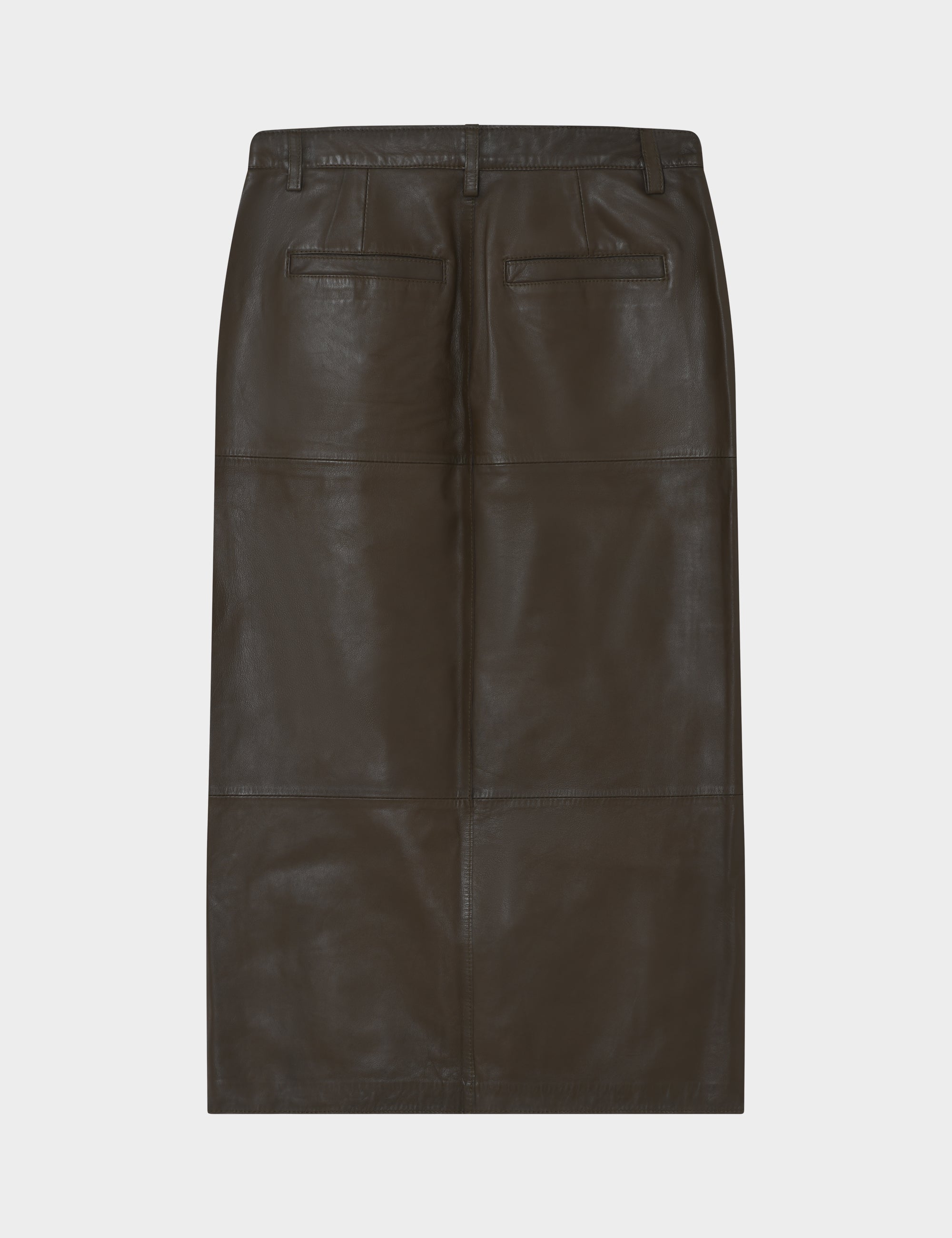DAY Birger ét Mikkelsen Anna - Leather Contemporary Skirt 190614 WREN