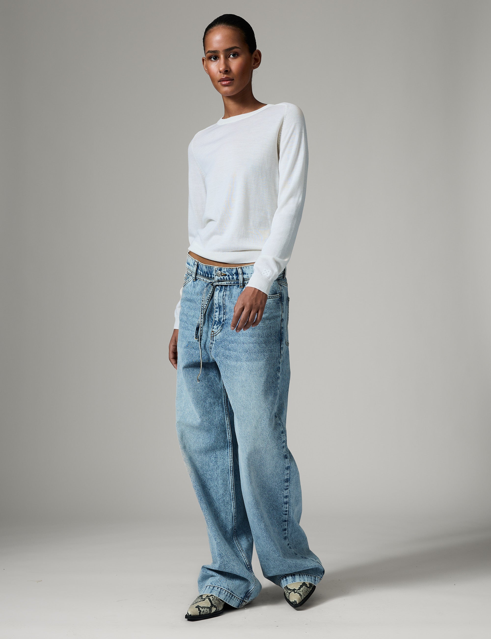 DAY Birger ét Mikkelsen Annabelle - Daily Elements Sweater 110605 Jet Stream