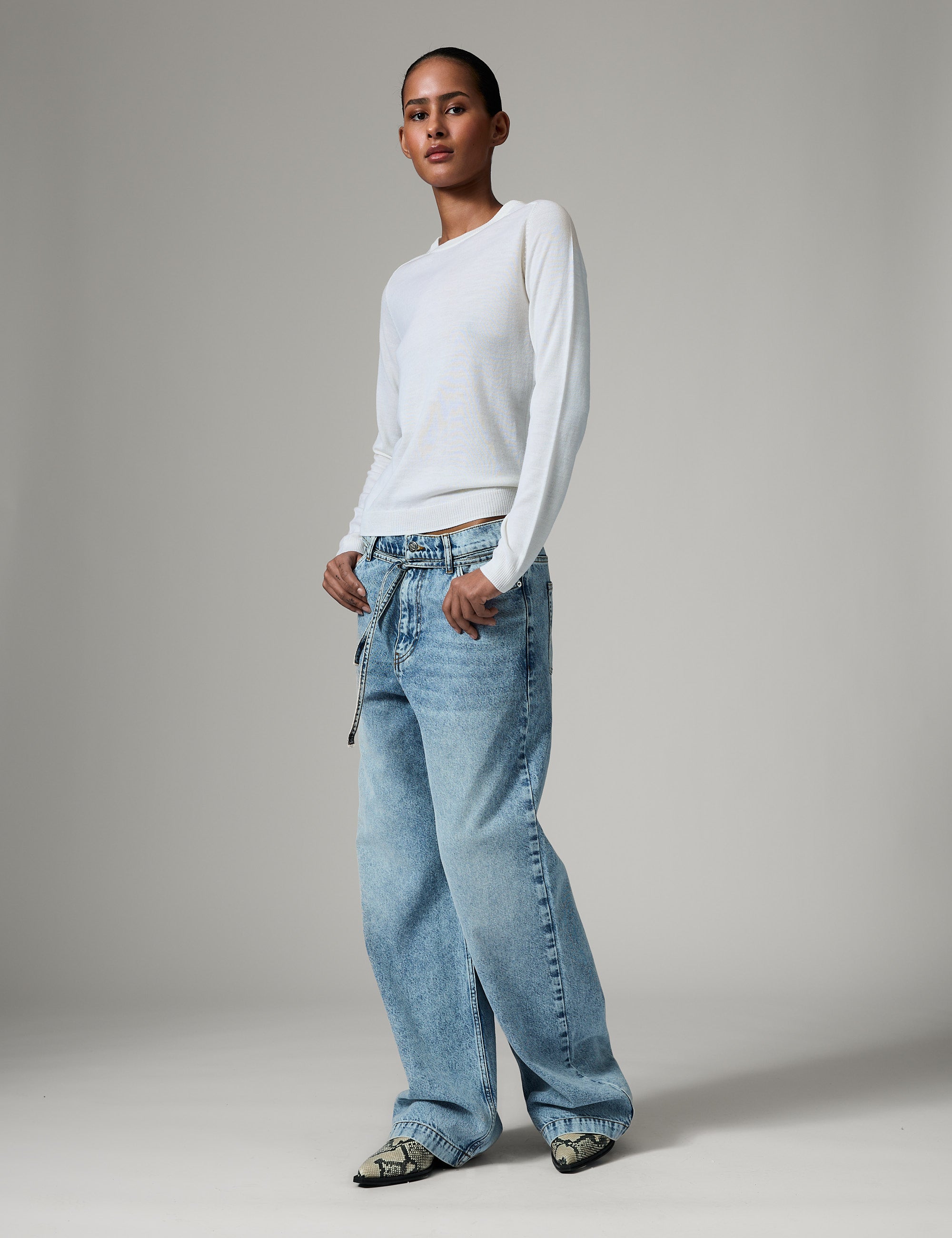 DAY Birger ét Mikkelsen Annabelle king - Daily Elements - Pullover Sweater 01002 Ivory Shade