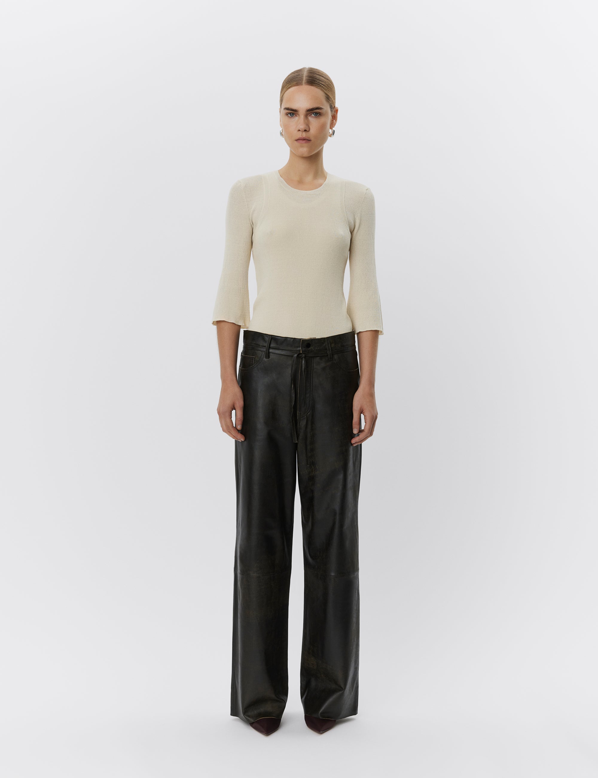 DAY Birger ét Mikkelsen Arana - Cotton Base Tops & T-Shirts 120110 PISTACHIO SHELL.