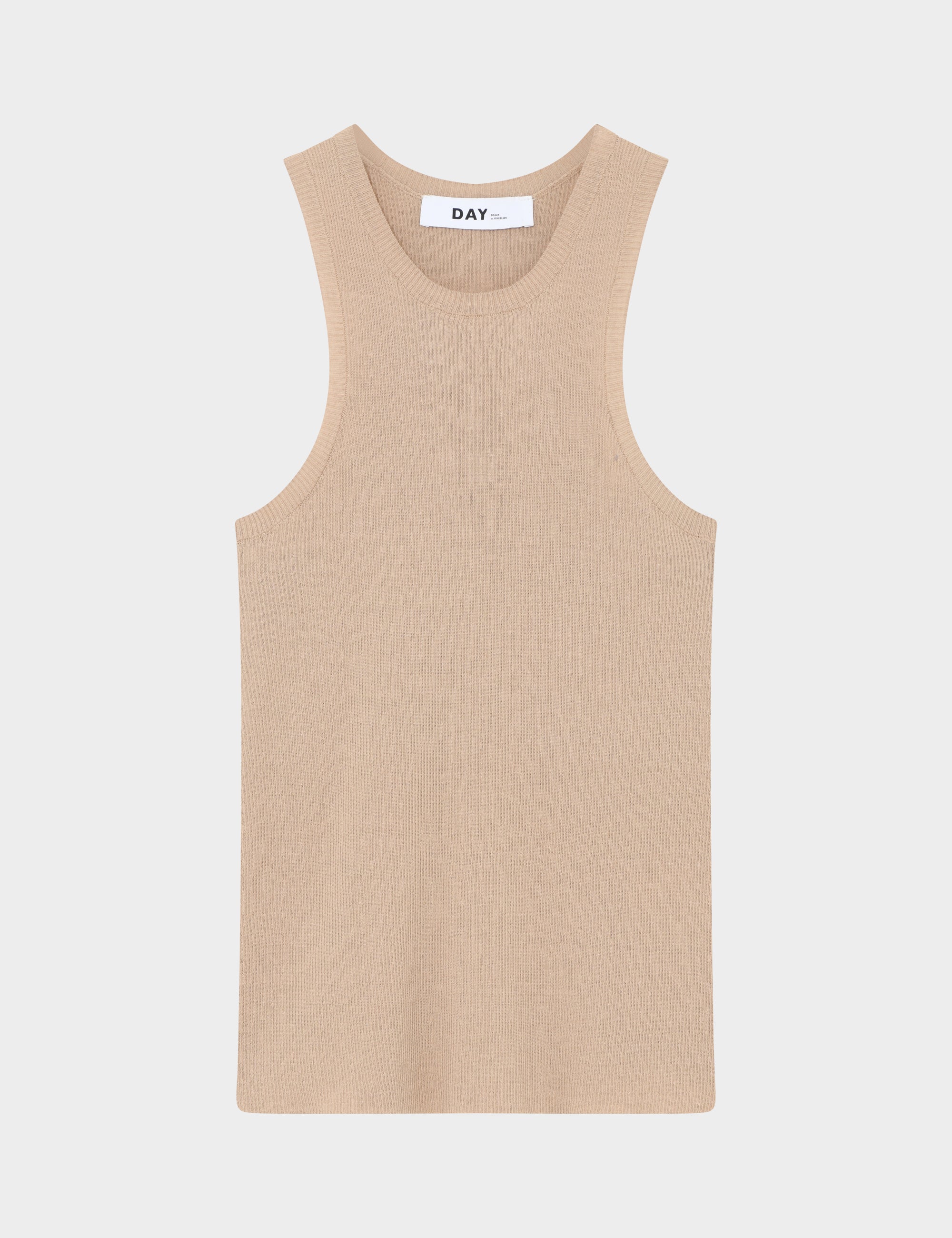 DAY Birger ét Mikkelsen Arana - Cotton Base Tops & T-Shirts 500148 HUMUS MELANGE