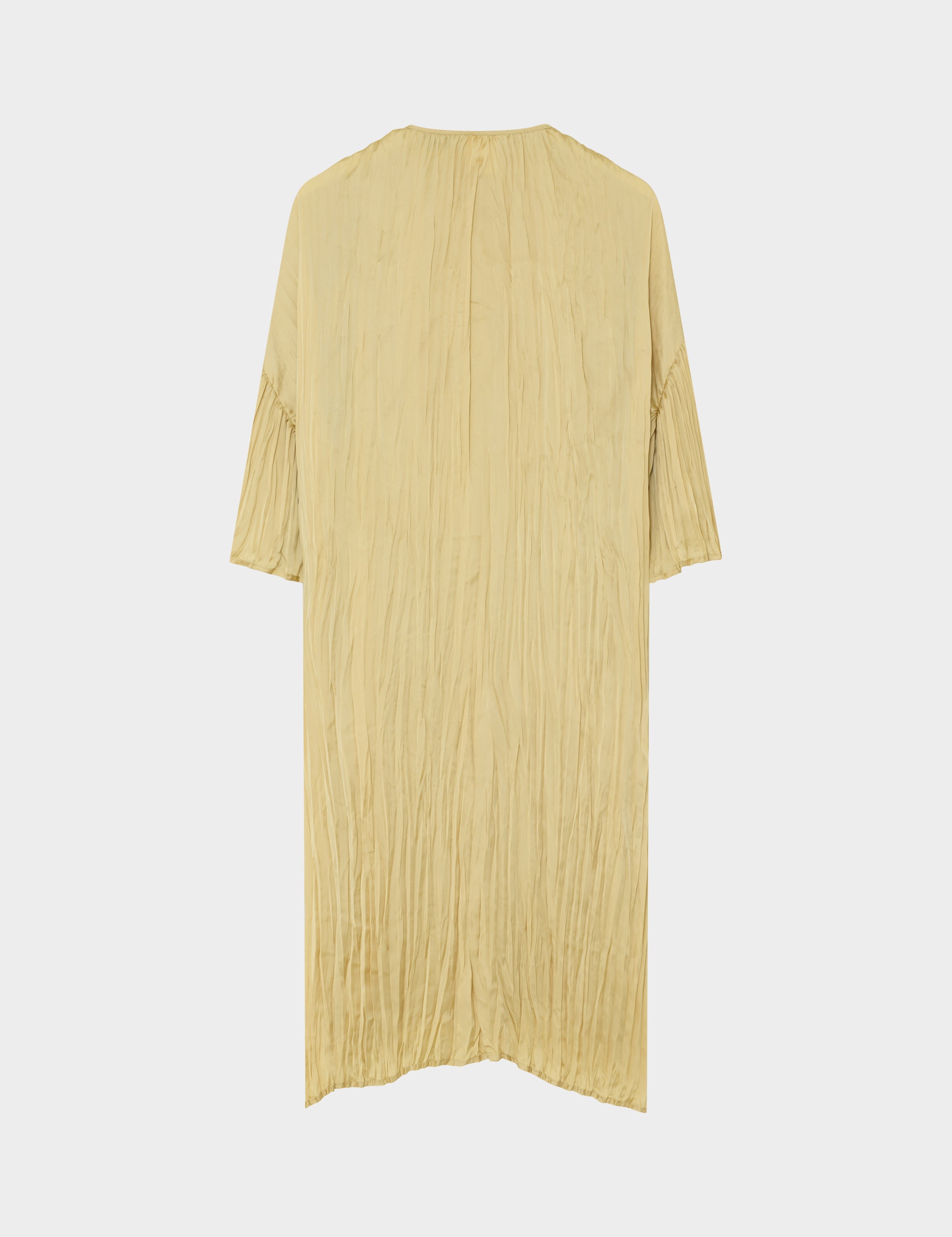 DAY Birger ét Mikkelsen Aruna - Crinkled Surface Kjole 130922 Straw