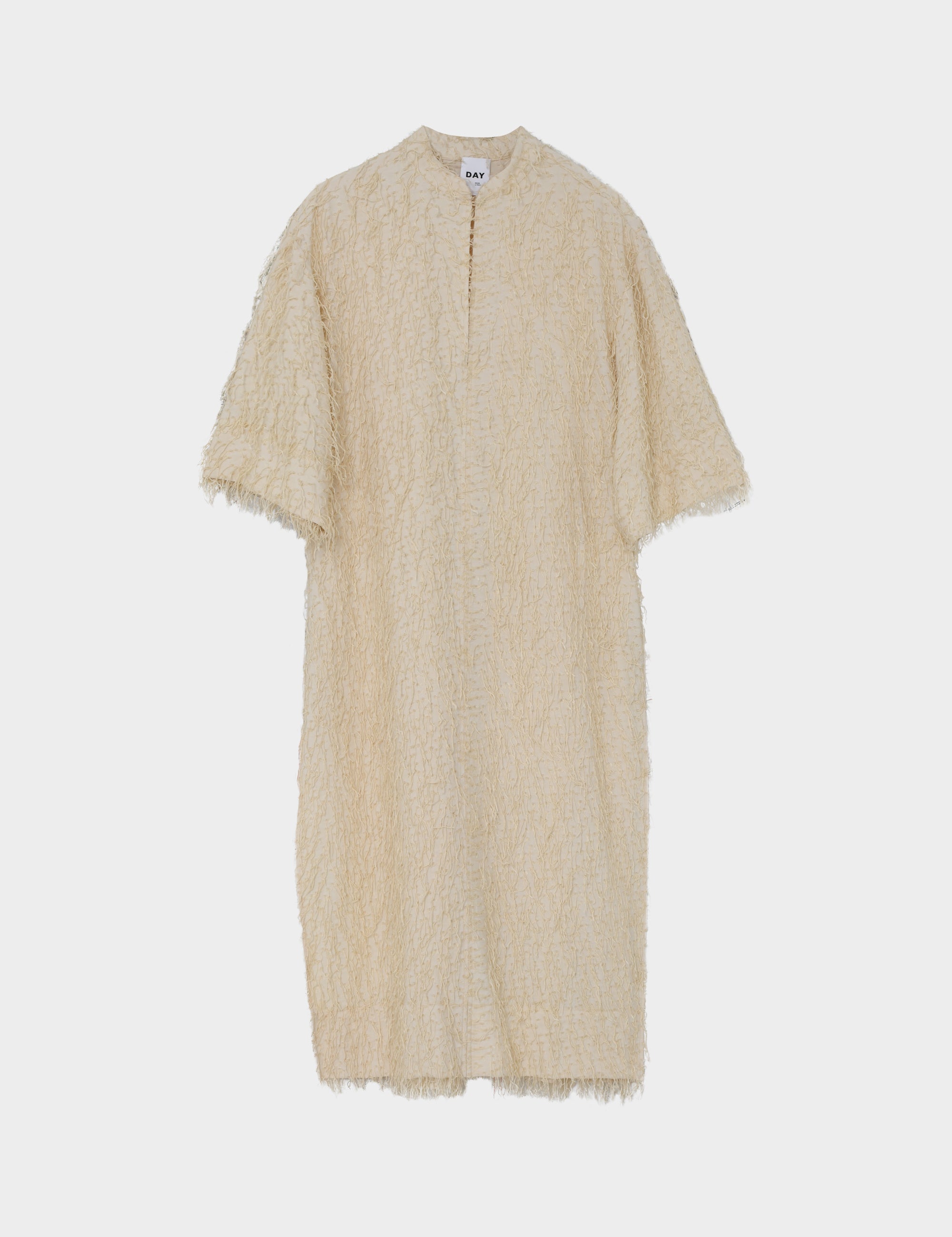 DAY Birger ét Mikkelsen Aruna - Dobby Fringe Kjole 110605 Jet Stream
