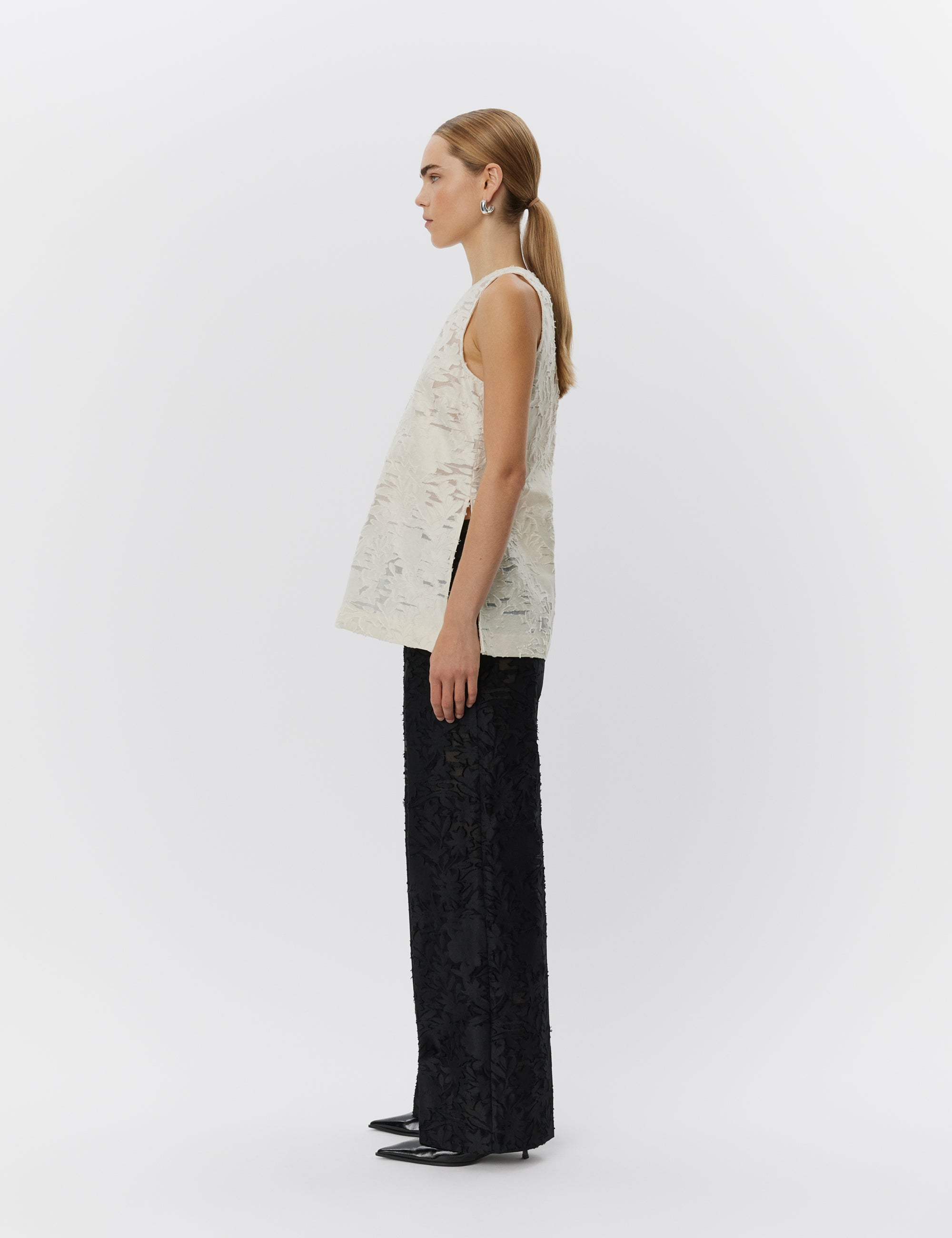 DAY Birger ét Mikkelsen Ash - Refined structure Tops & T-Shirts 120110 Pistachio Shell
