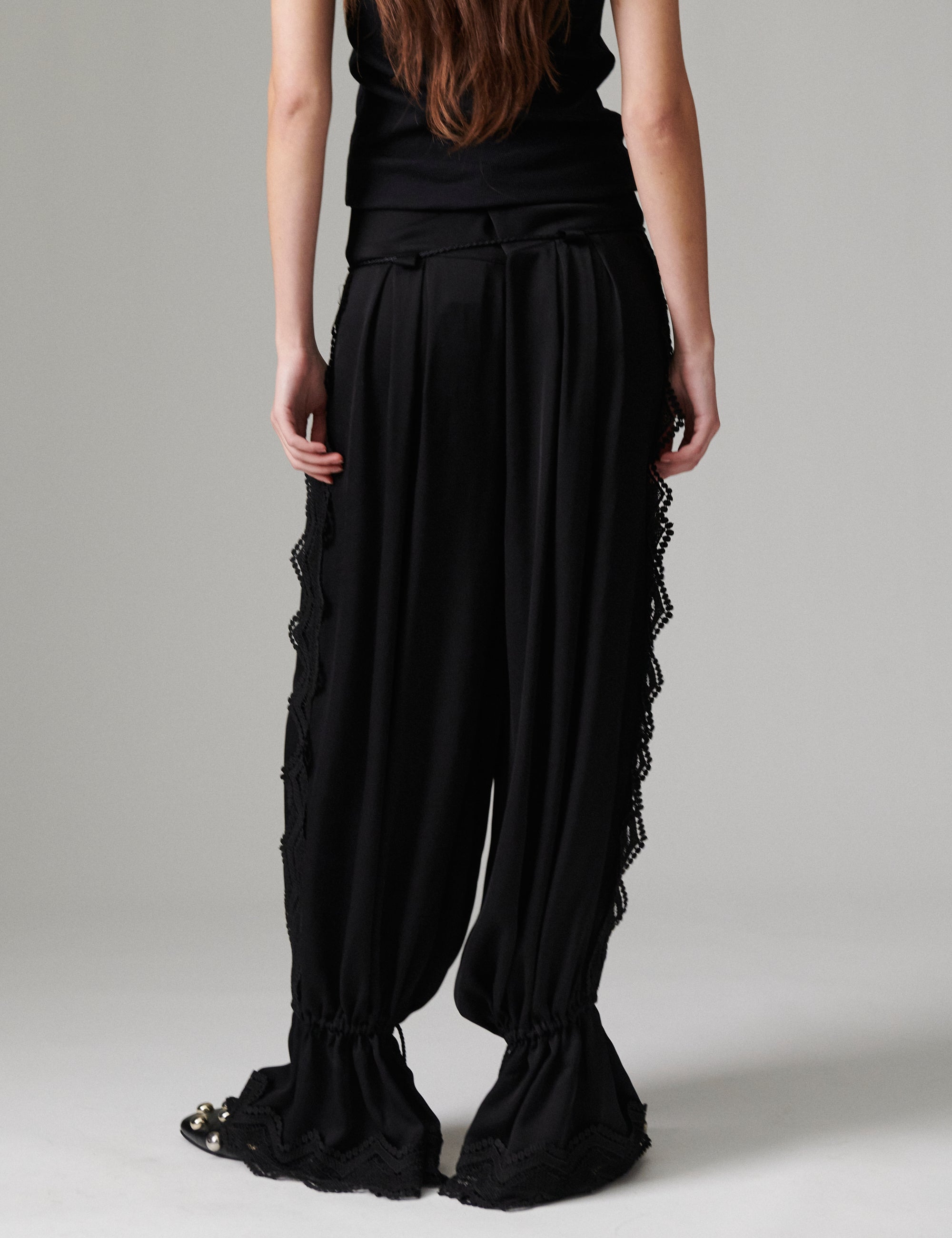DAY Birger ét Mikkelsen Beate - Matte Crepe - Bukser Bukser 190303 Black