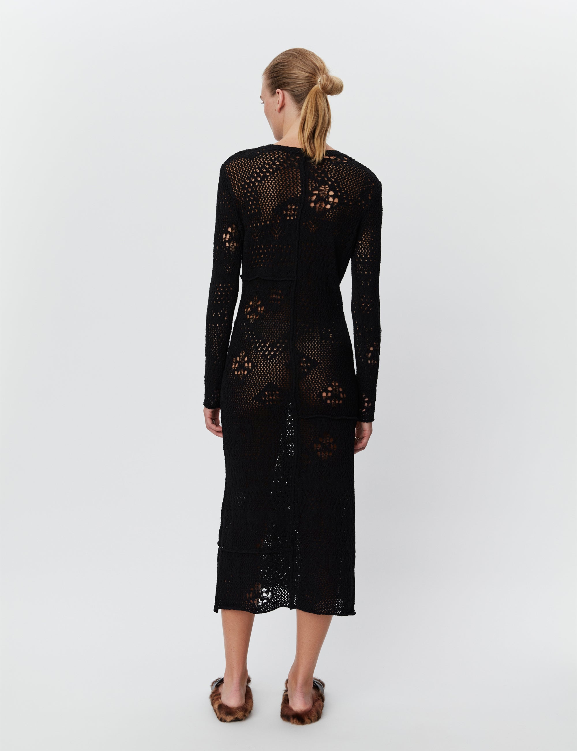 DAY Birger ét Mikkelsen Benoit - Artistic Crochet RD Kjole 190303 Black